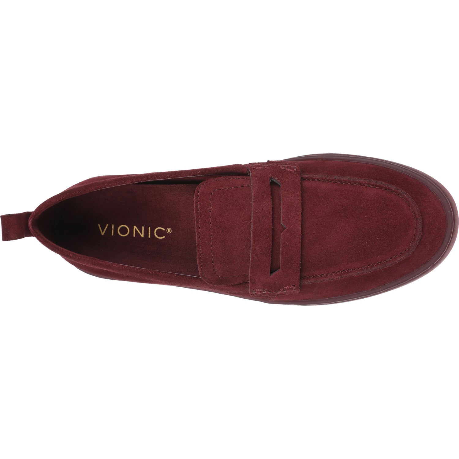 Vionic Uptown Women's Shoes Cherry Jubilee Suede