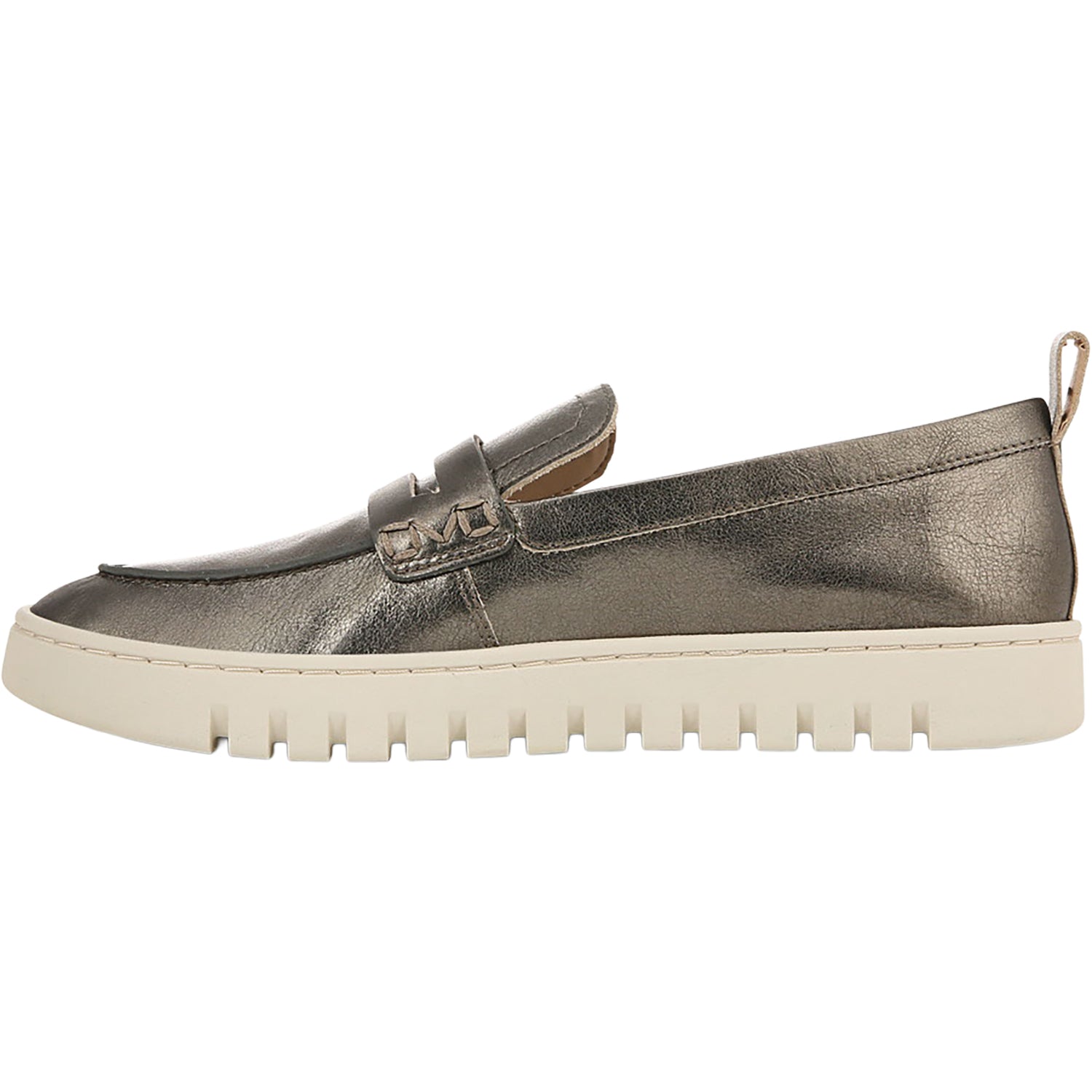 Vionic Uptown Women's Slip Ons Traditional Gunmetal Leather