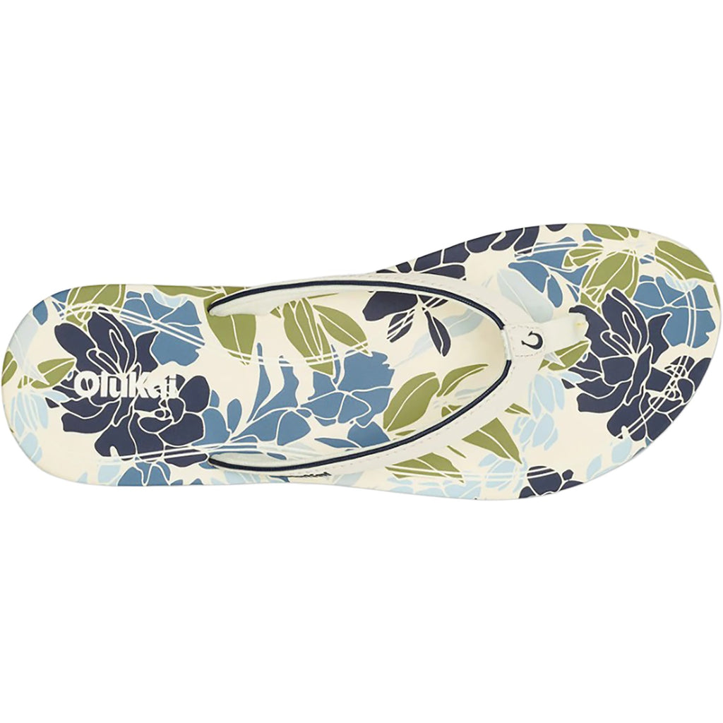 OluKai 'Uiki Women's Sandals Mood Indigo/Pa'i