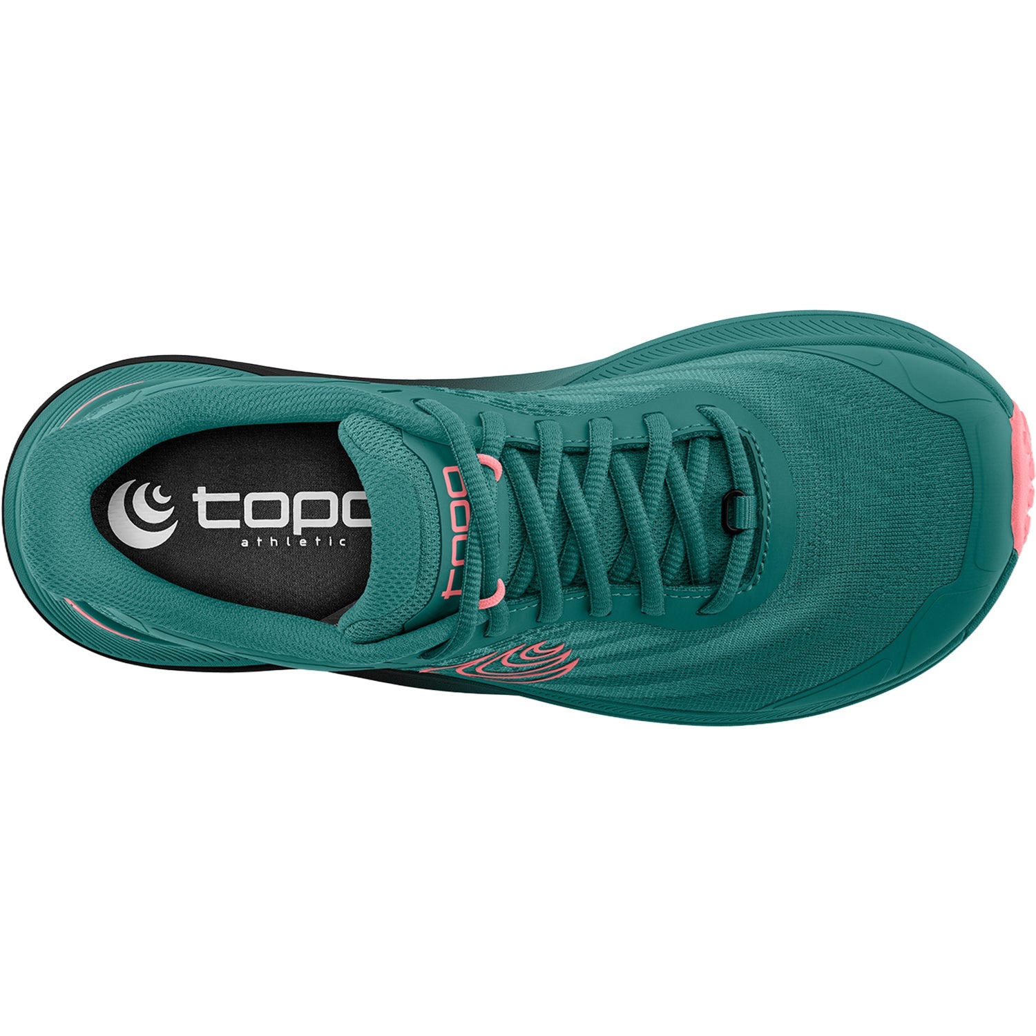 Topo Athletic Shoes Ultraventure 4 (Neutral Support) Women's Trail Hiking Shoes Athletic Shoes Dark Teal/Pink