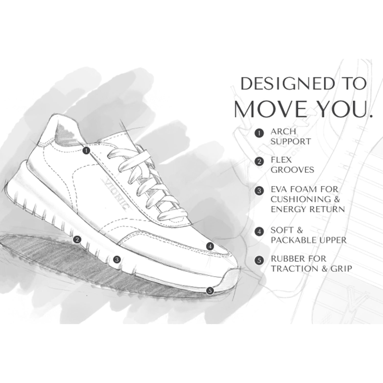 Vionic Uptown Sneaker Women's Casual Lace-Ups Polluted Silver Leather