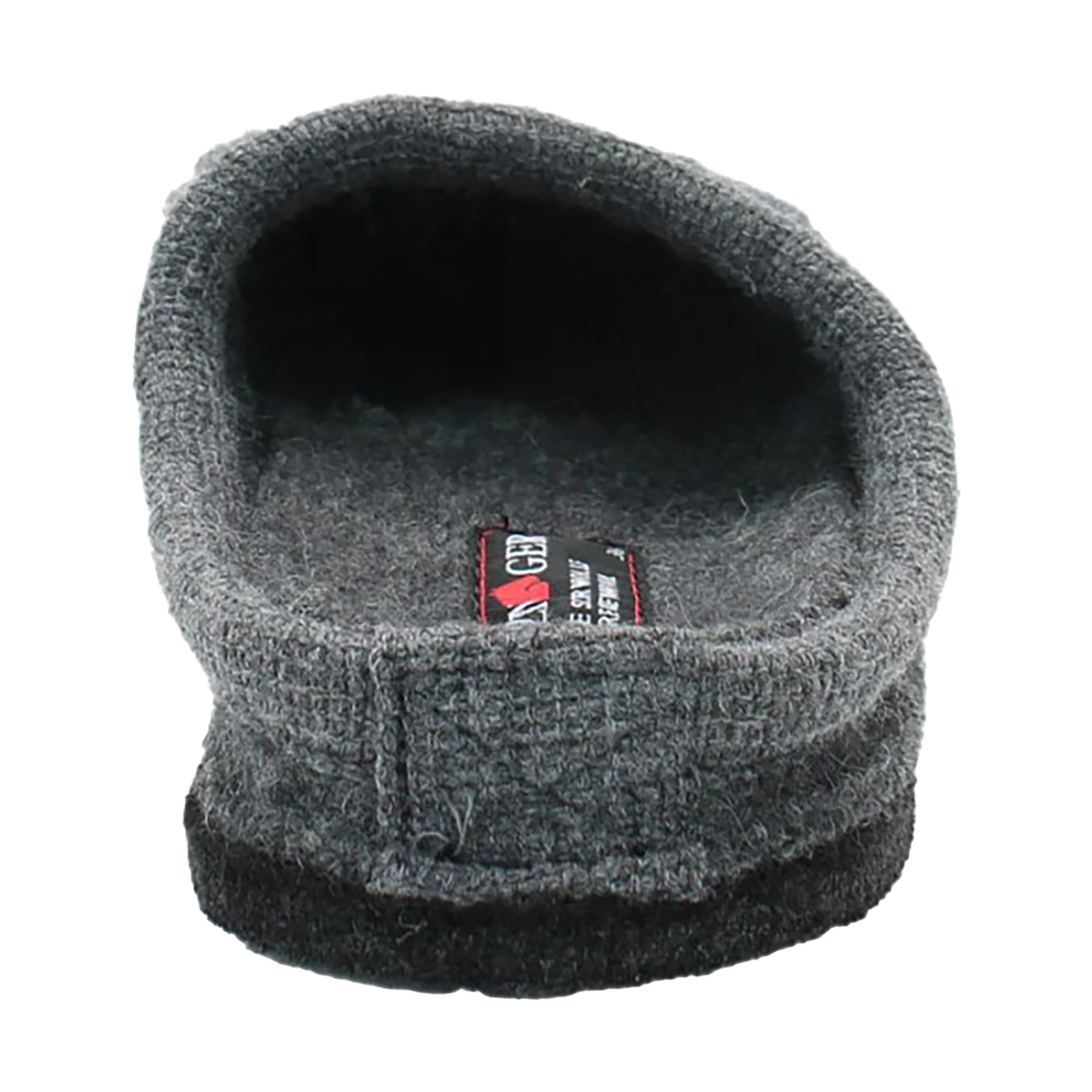 Haflinger Viola Women's Open Back Slippers Grey