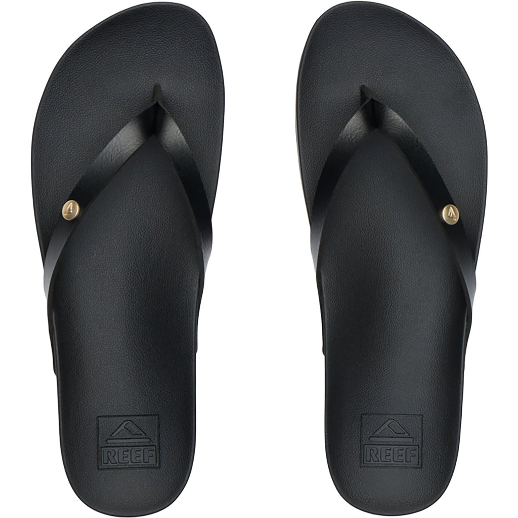 Reef Vista Ivy Women's Thong Sandals Black/Black