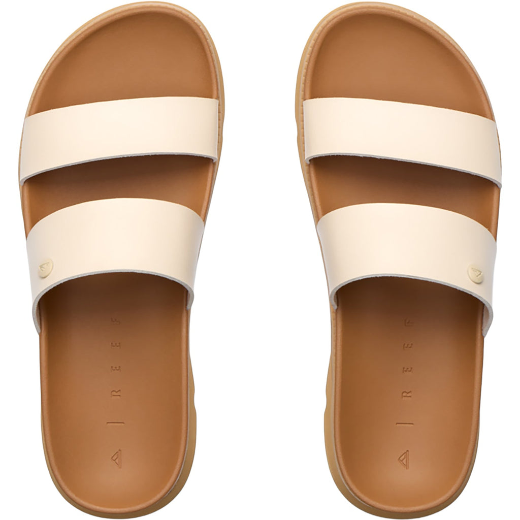 Reef Vista Luxe Thea Women's Slide Sandals Parchment