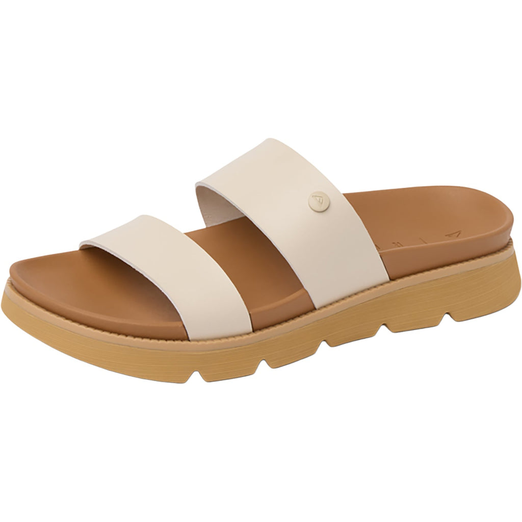 Reef Vista Luxe Thea Women's Slide Sandals Parchment
