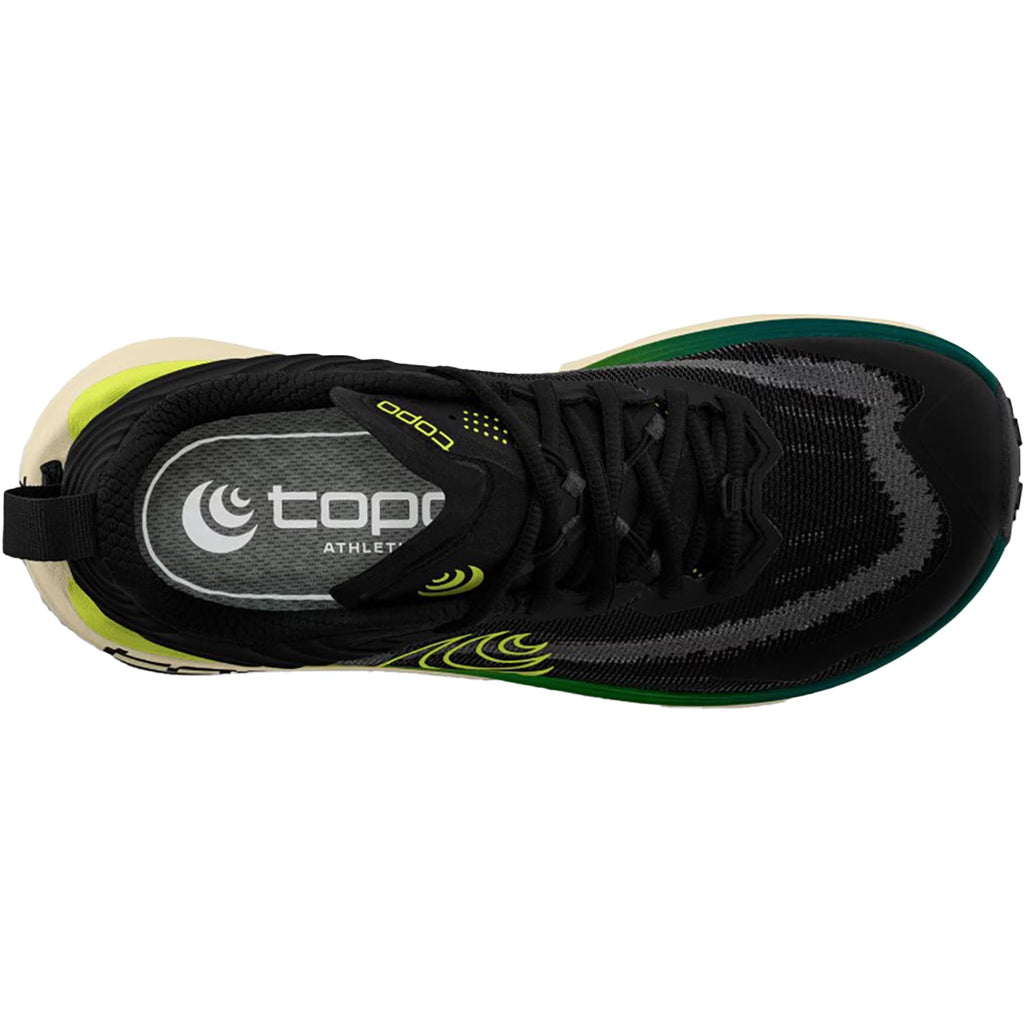 Topo Vista Men's Athletic Shoes Trail/Hiking Black/Lime