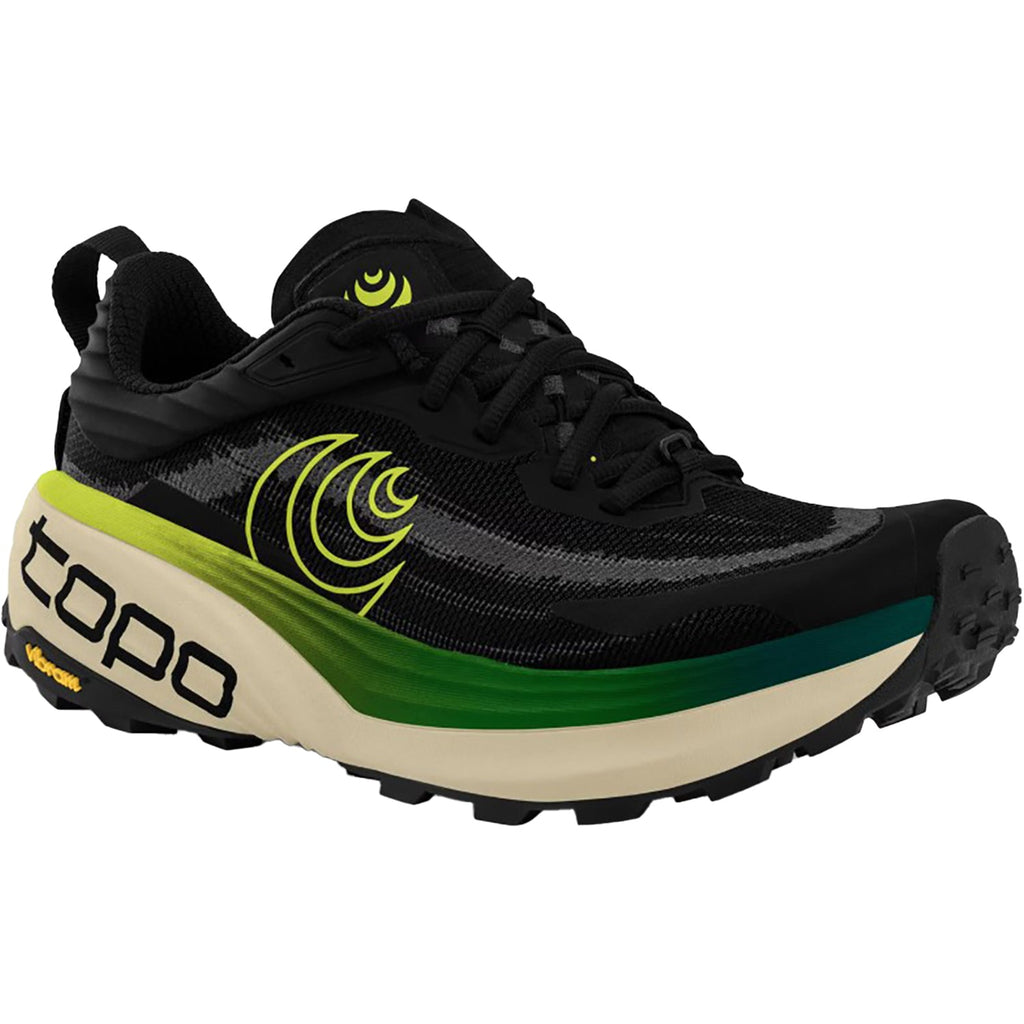 Topo Vista Men's Athletic Shoes Trail/Hiking Black/Lime