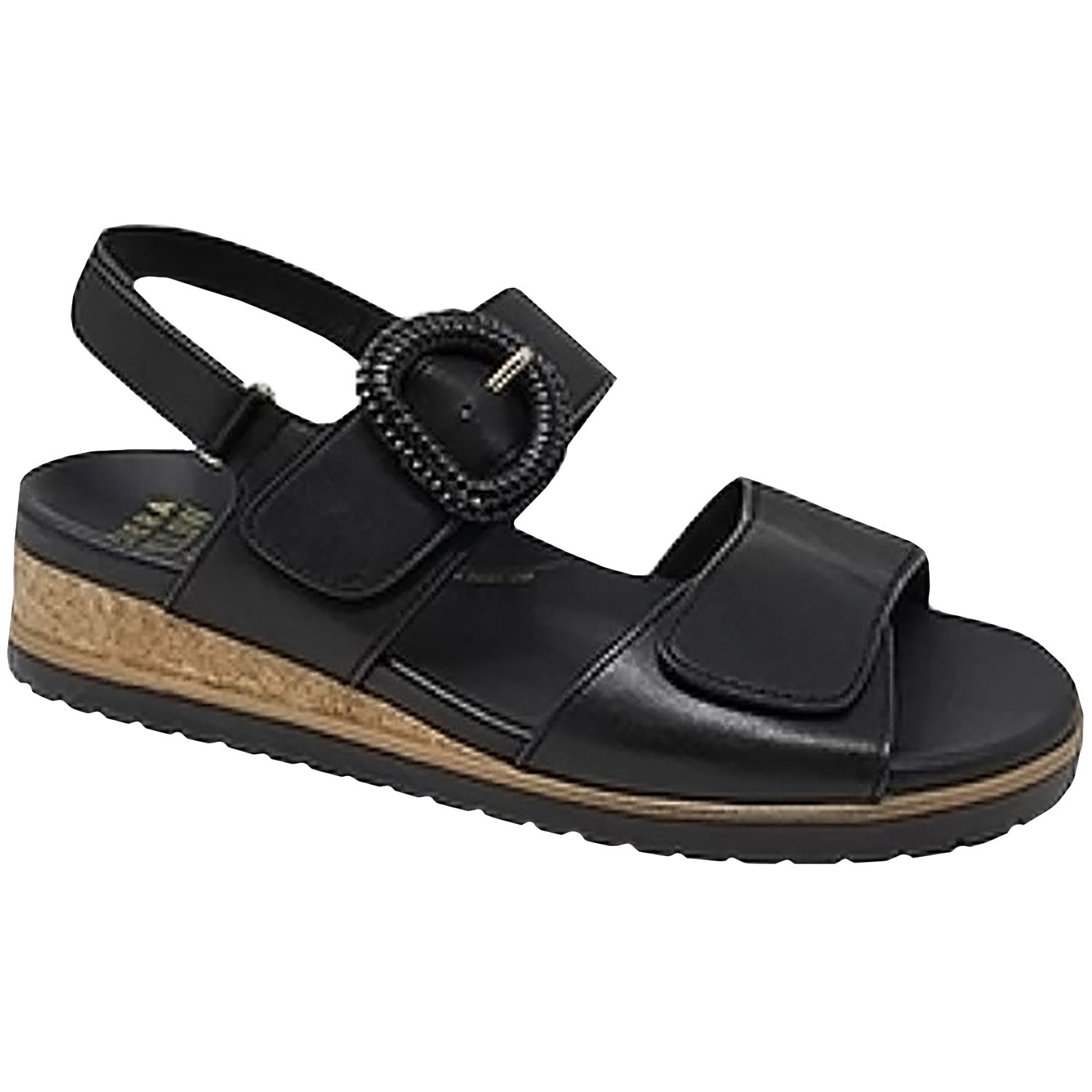 Ziera Vatch Women's Sandals Black Leather