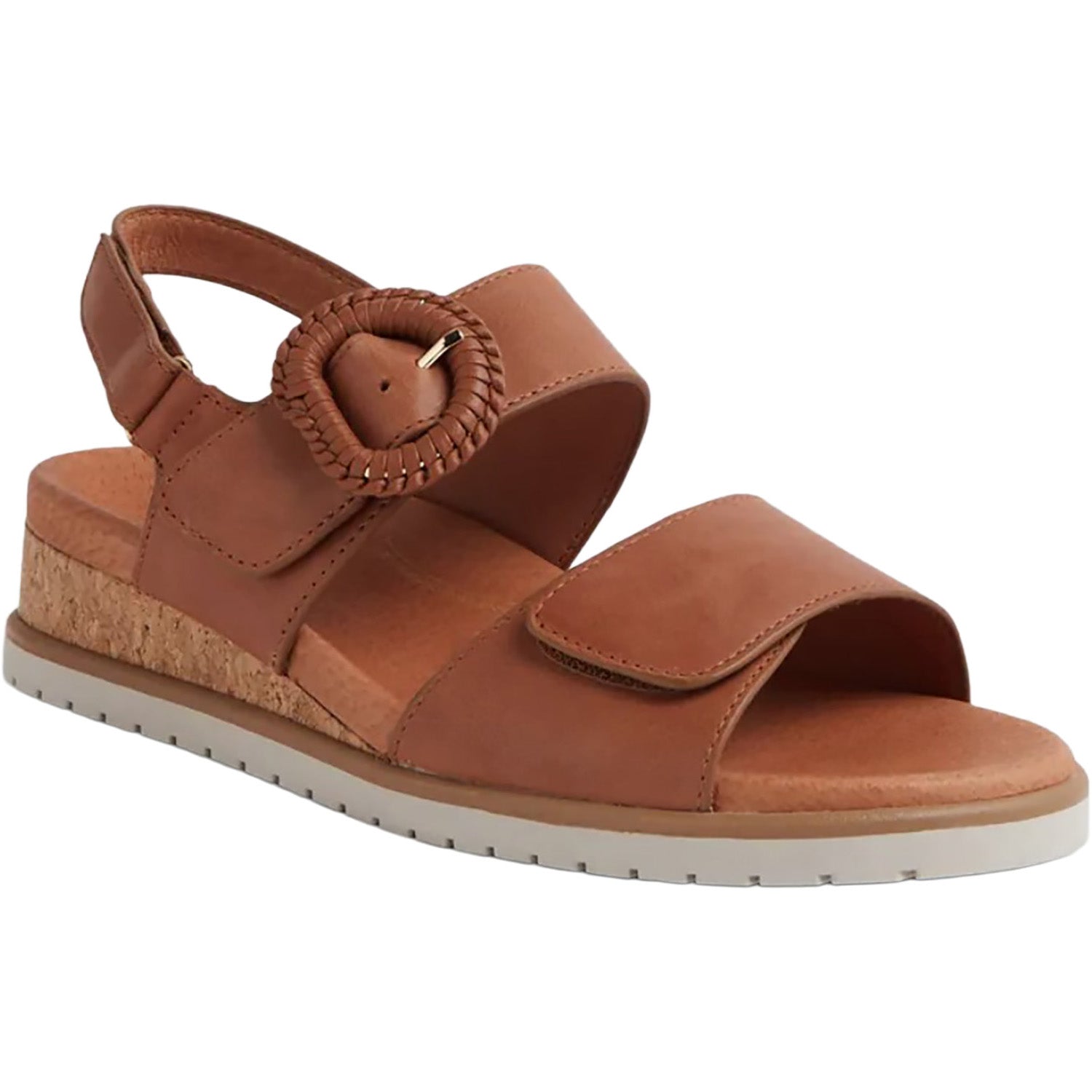 Ziera Vatch Women's Sandals Tan-Almond Leather