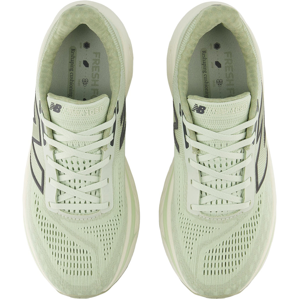 New Balance W1080M14 (Neutral Support) Women's Athletic Shoes Natural Mint/Magnet/Olivine Mesh