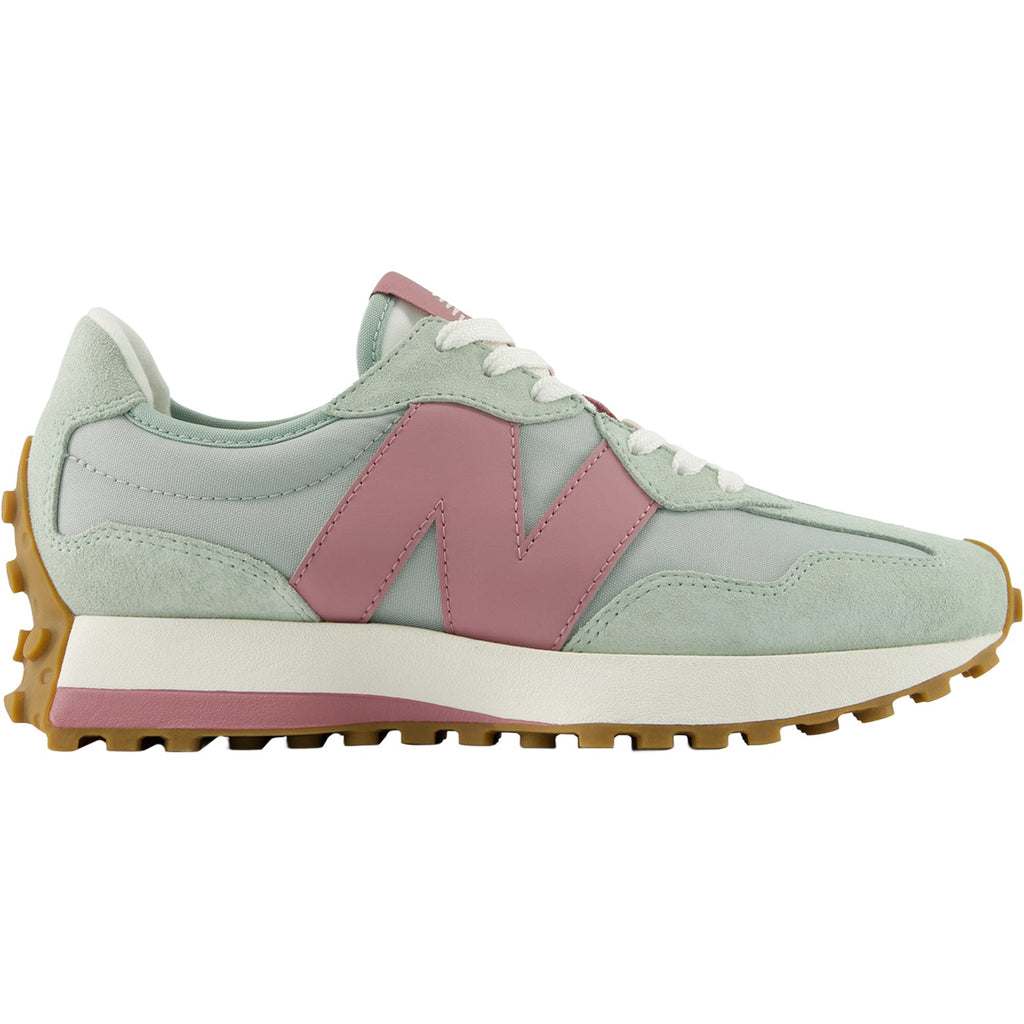 New Balance 327 (Neutral Support) Women's Athletic Shoes Lone Star Grey/Rosewood