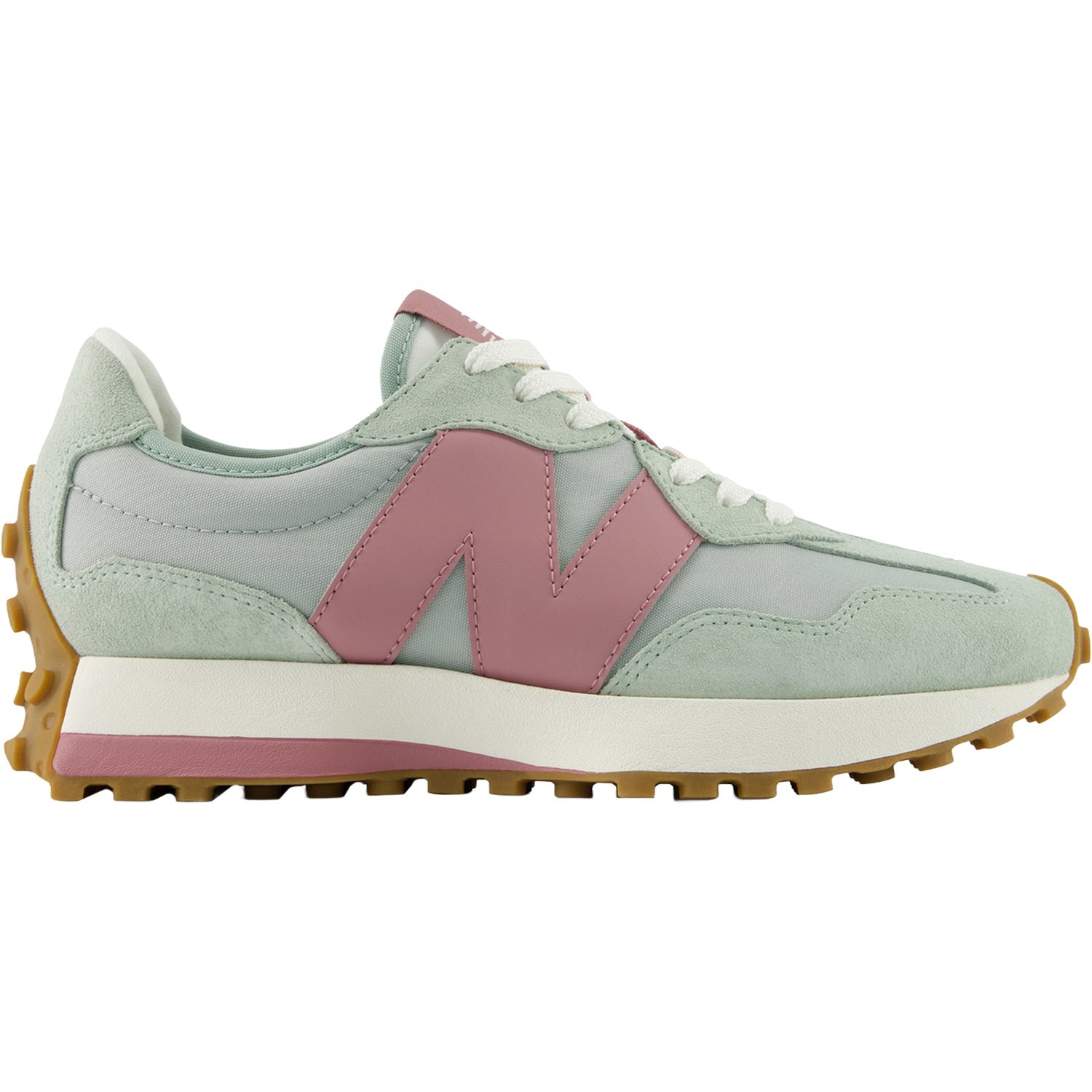 New Balance 327 (Neutral Support) Women's Athletic Shoes Lone Star Grey/Rosewood