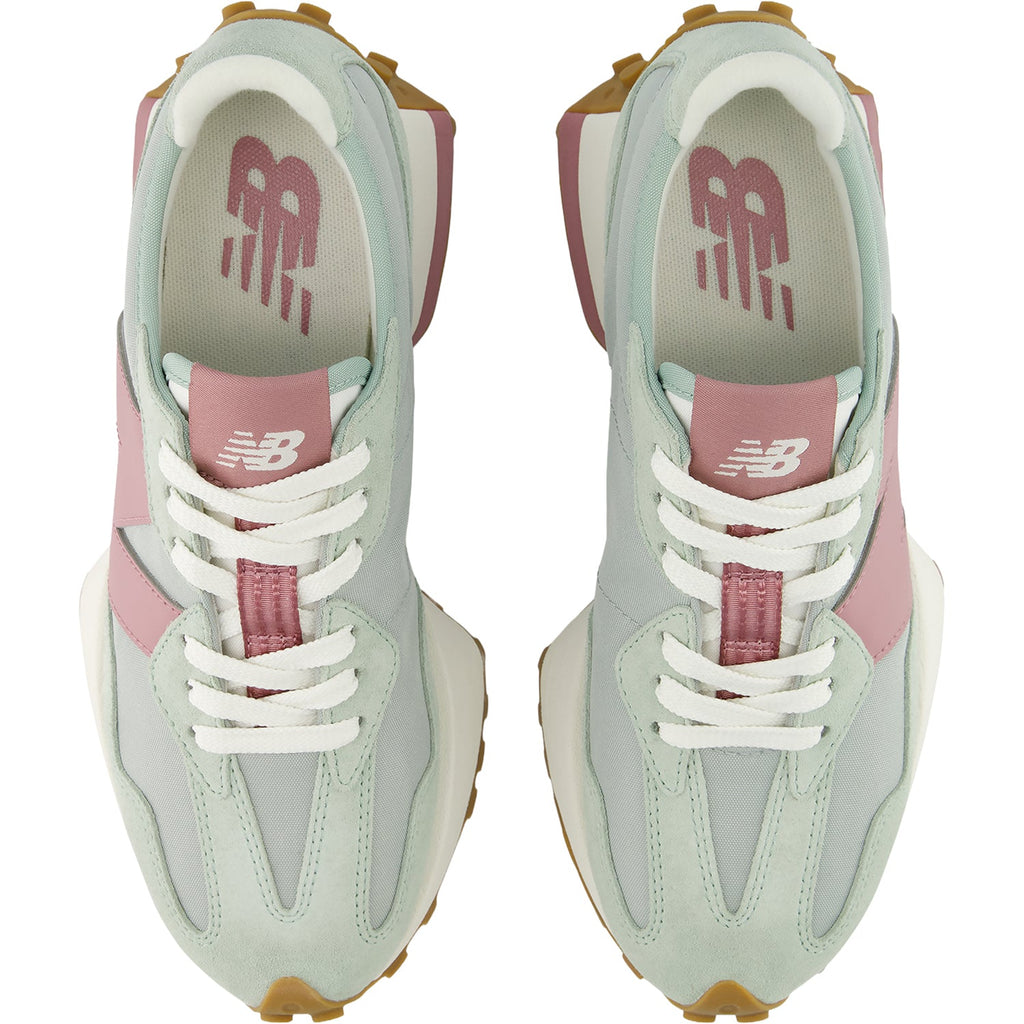 New Balance 327 (Neutral Support) Women's Athletic Shoes Lone Star Grey/Rosewood