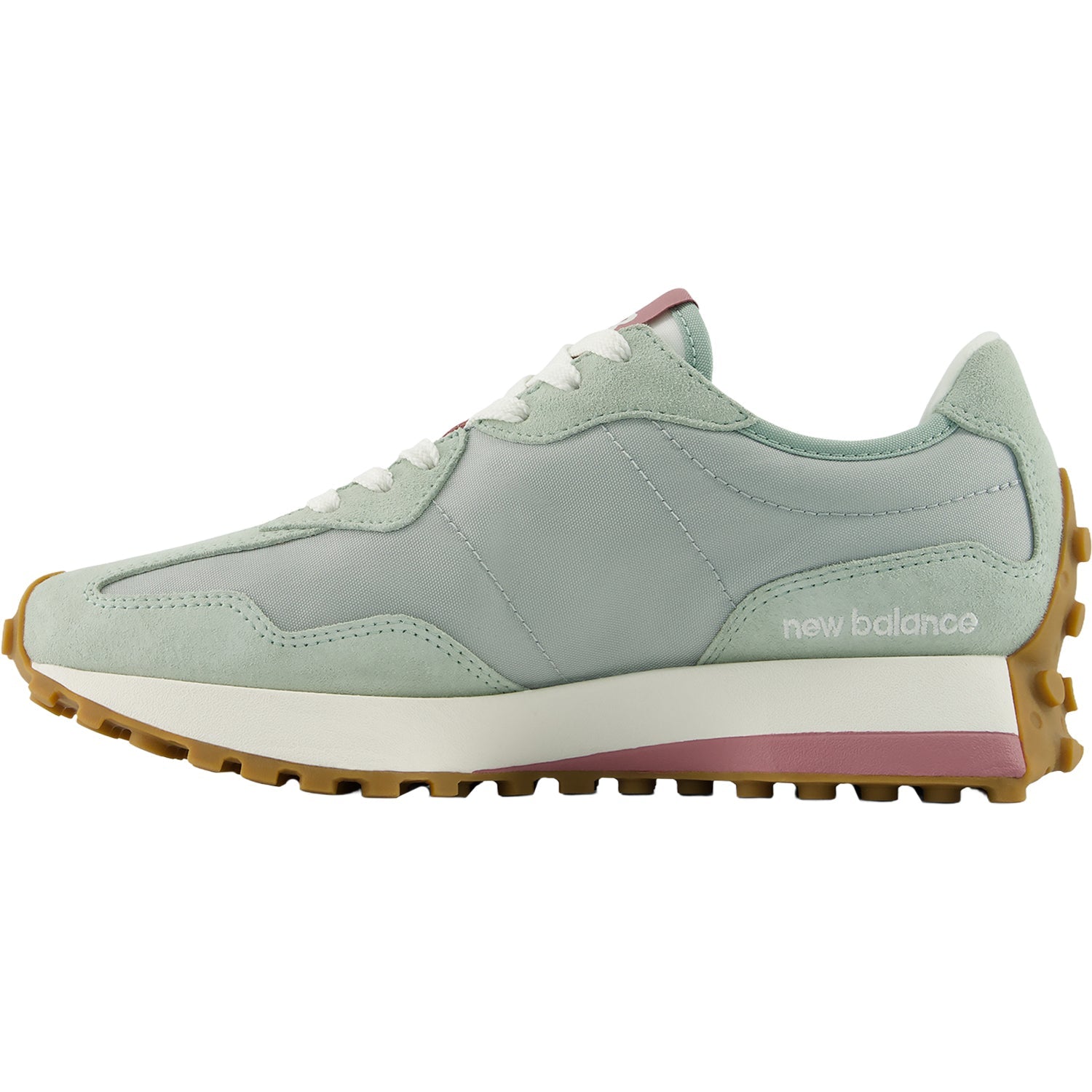 New Balance 327 (Neutral Support) Women's Athletic Shoes Lone Star Grey/Rosewood