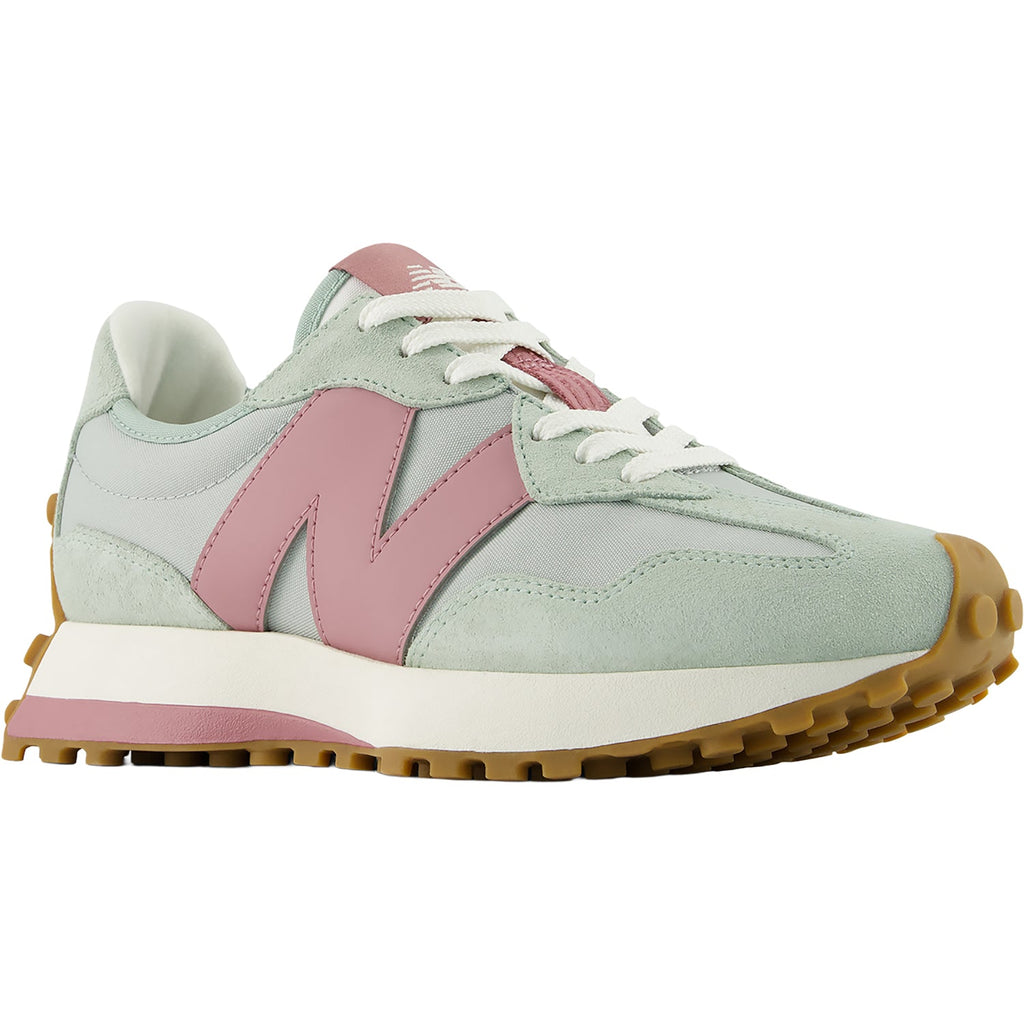 New Balance 327 (Neutral Support) Women's Athletic Shoes Lone Star Grey/Rosewood