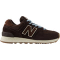 New Balance W57474P (Neutral Support) Women's Athletic Shoes Black Coffee with Angora