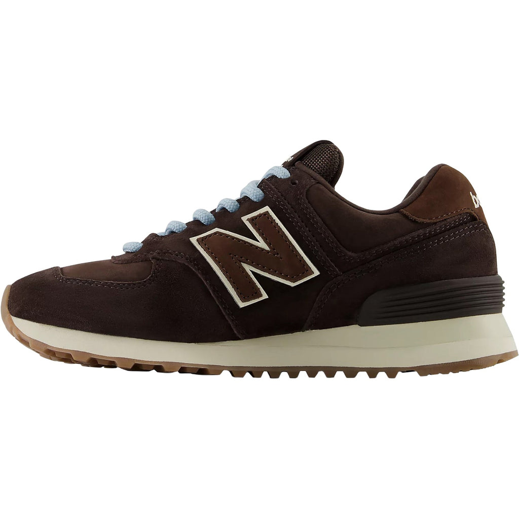 New Balance W57474P (Neutral Support) Women's Athletic Shoes Black Coffee with Angora