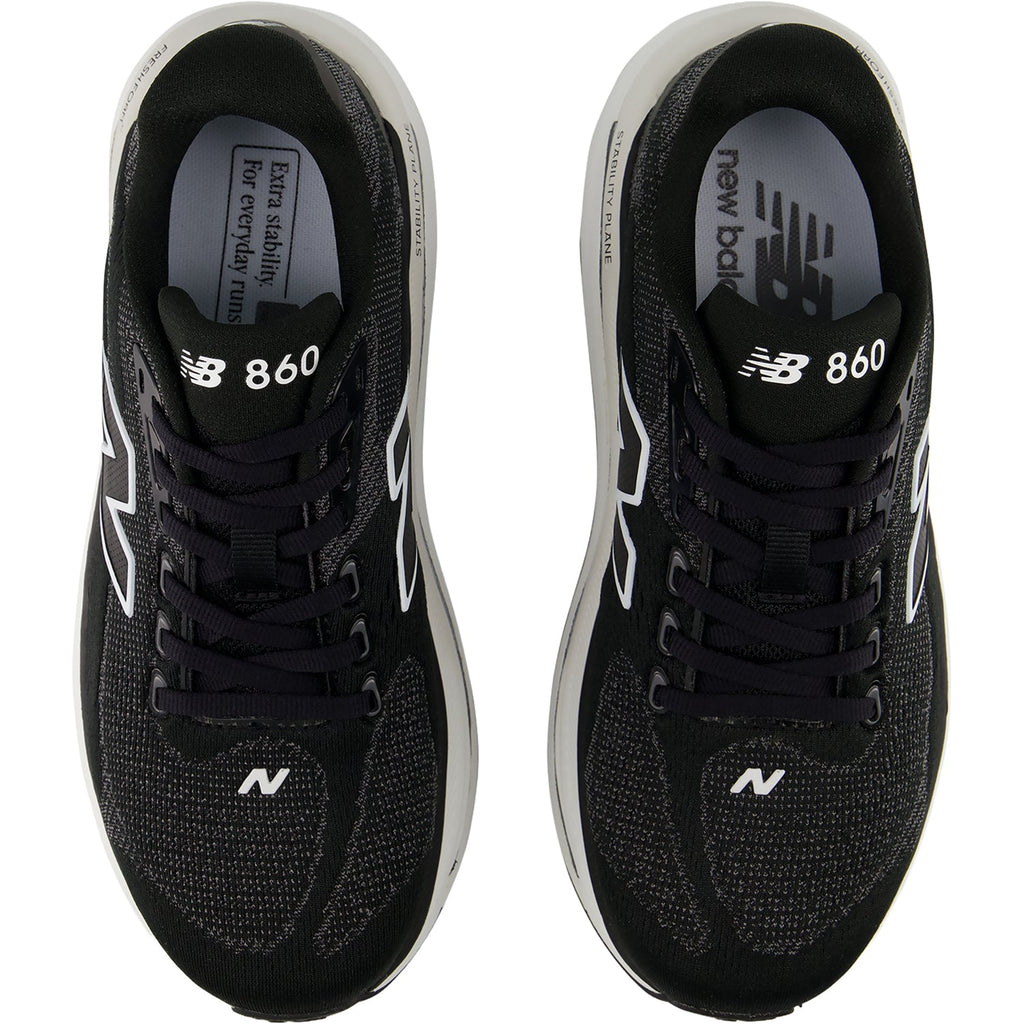 New Balance Fresh Foam X 860v15 (Stability Support) Women's Athletic Shoes Black/White