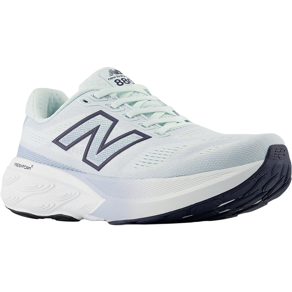 New Balance W880411 (Neutral Support) Women's Athletic Shoes Glint Blue/NB Navy
