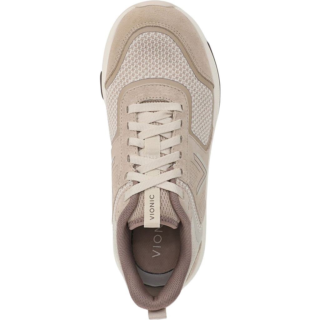 Vionic Walk Strider Knit Women's Athletic Shoes Lucid Beige