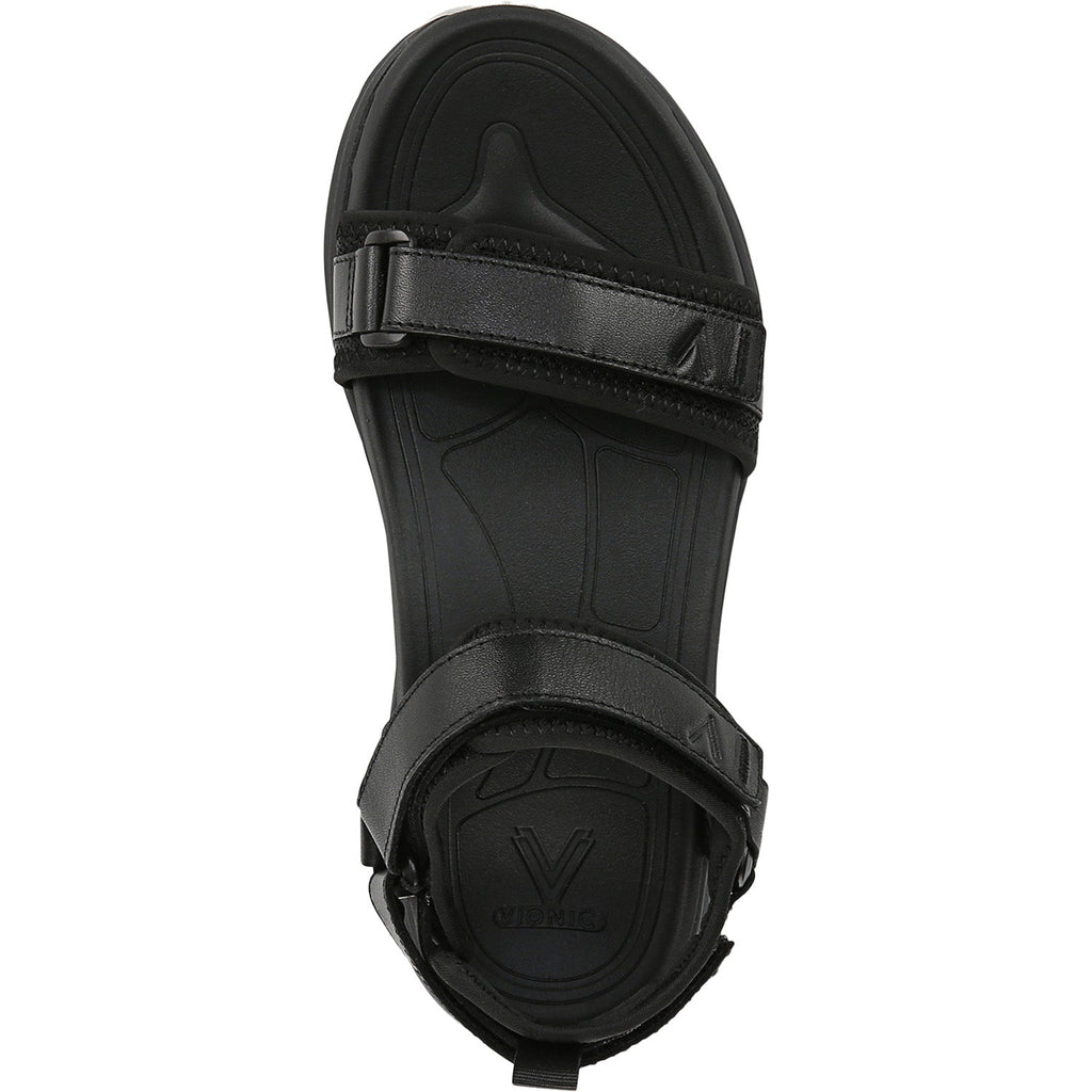 Vionic Walk Max Wanderer Women's Outdoor Sandals Black