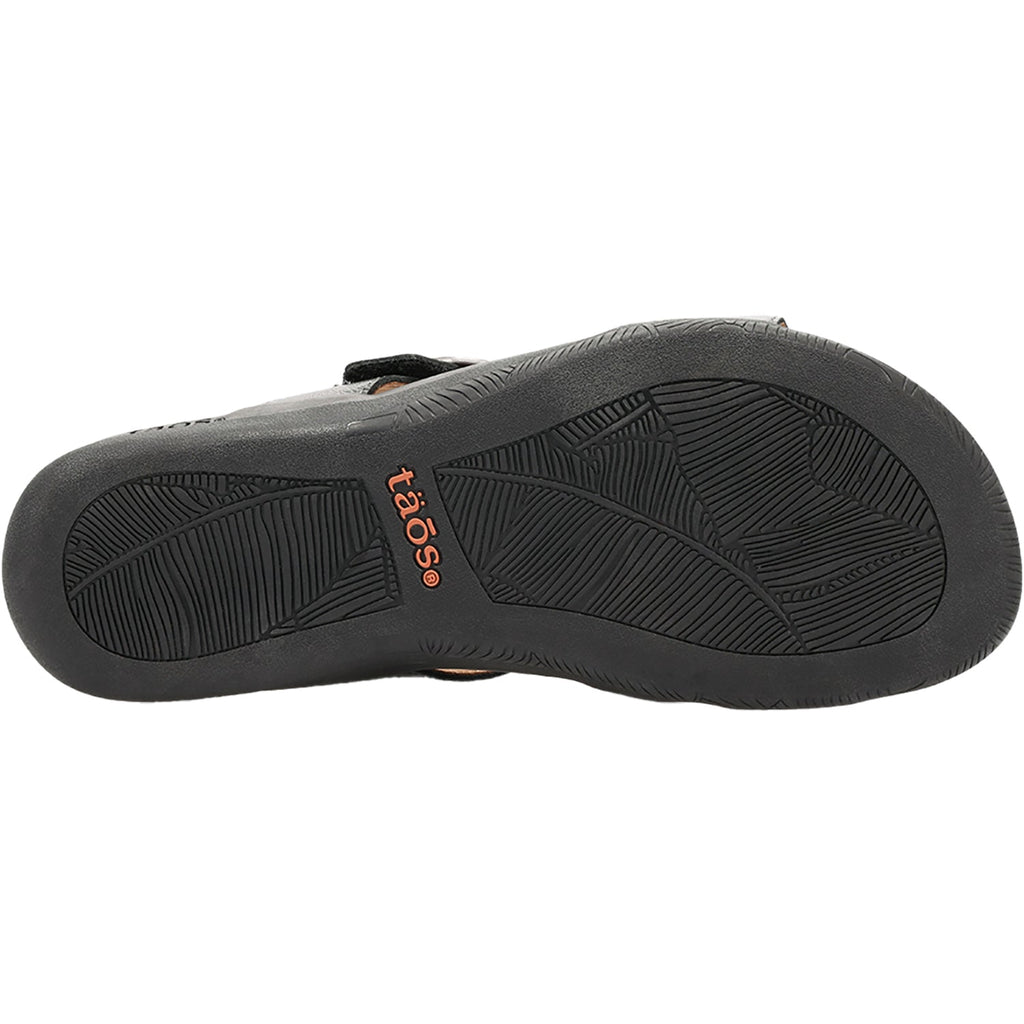 Taos Westside Women's Sandals Black Metallic