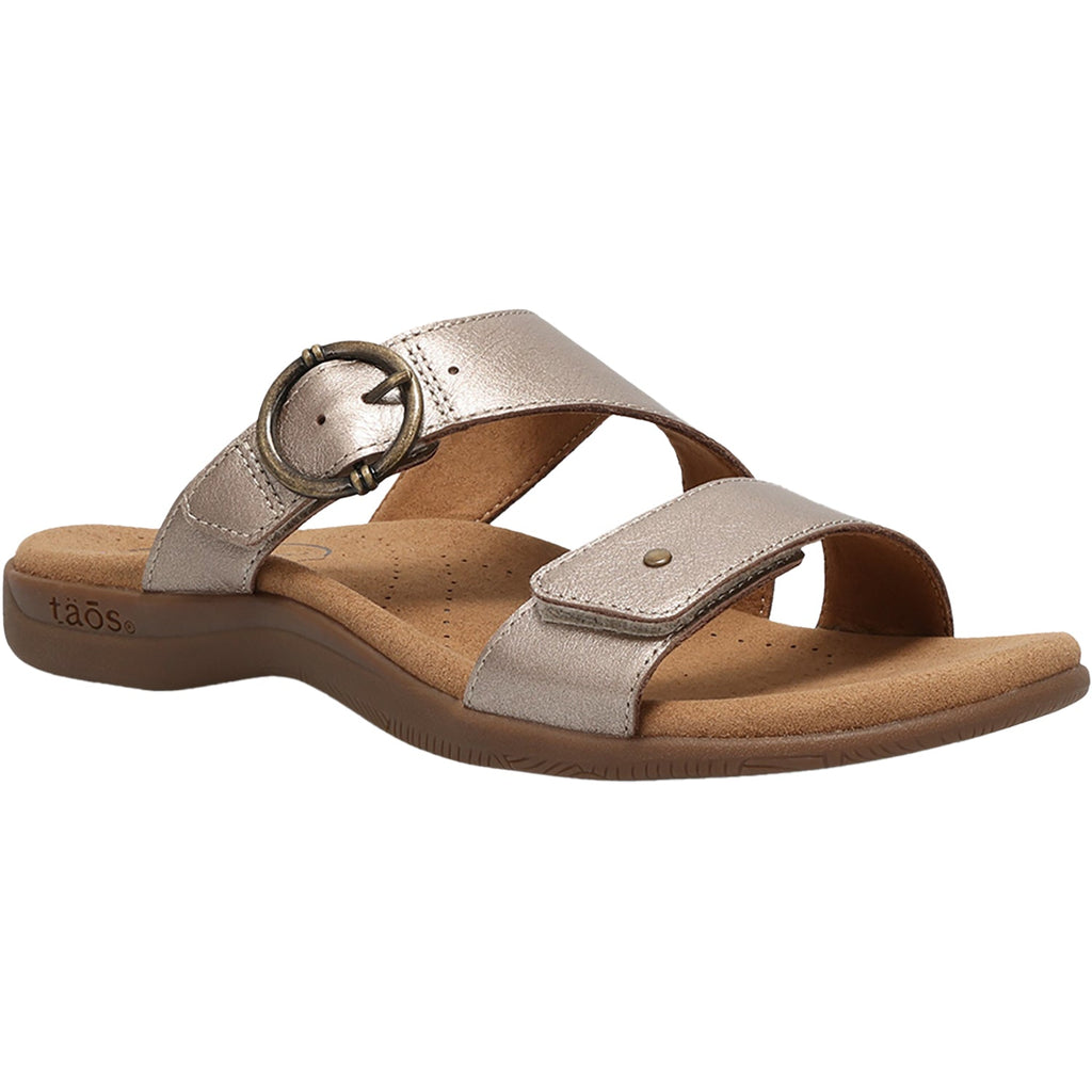 Taos Westside Women's Sandals Champagne Metallic
