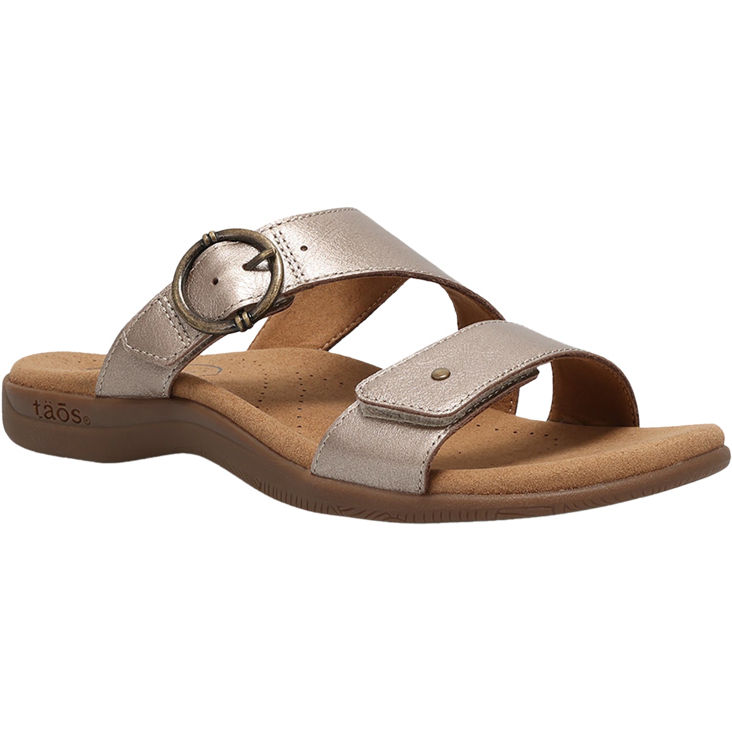 Taos Westside Women's Sandals Champagne Metallic