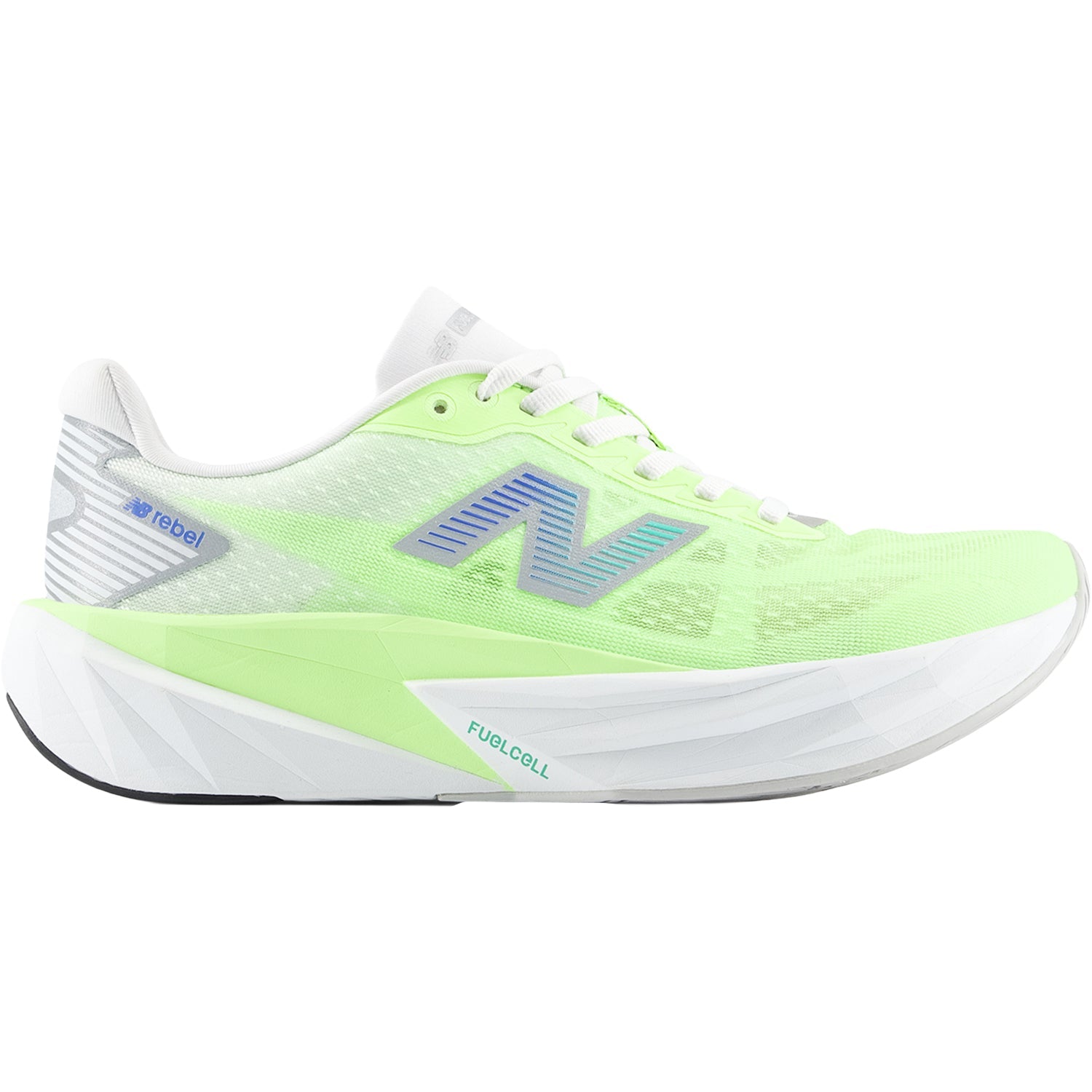 New Balance FuelCell Rebel v5 (Neutral Support) Women's Athletic Shoes After Glow/Deep End