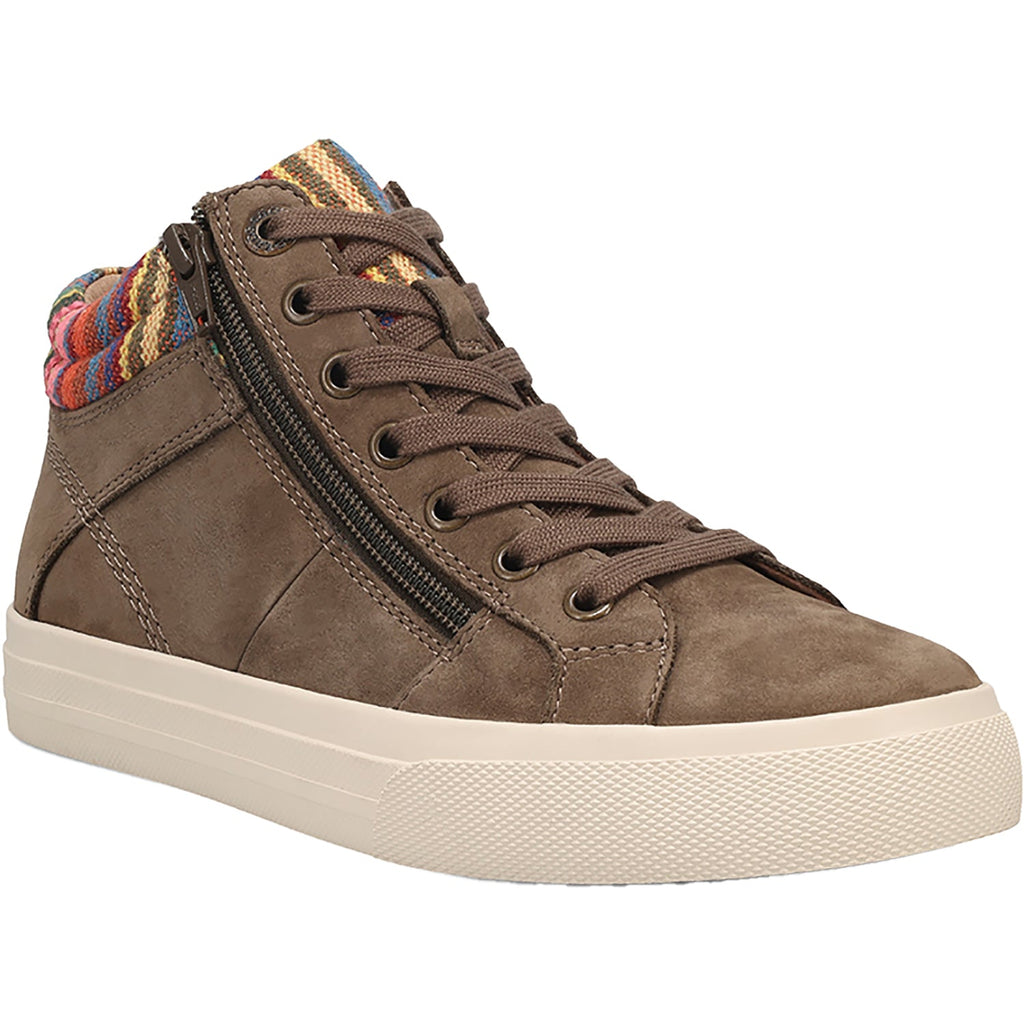 Taos Winner Women's Lace Up Shoes Dark Taupe Nubuck