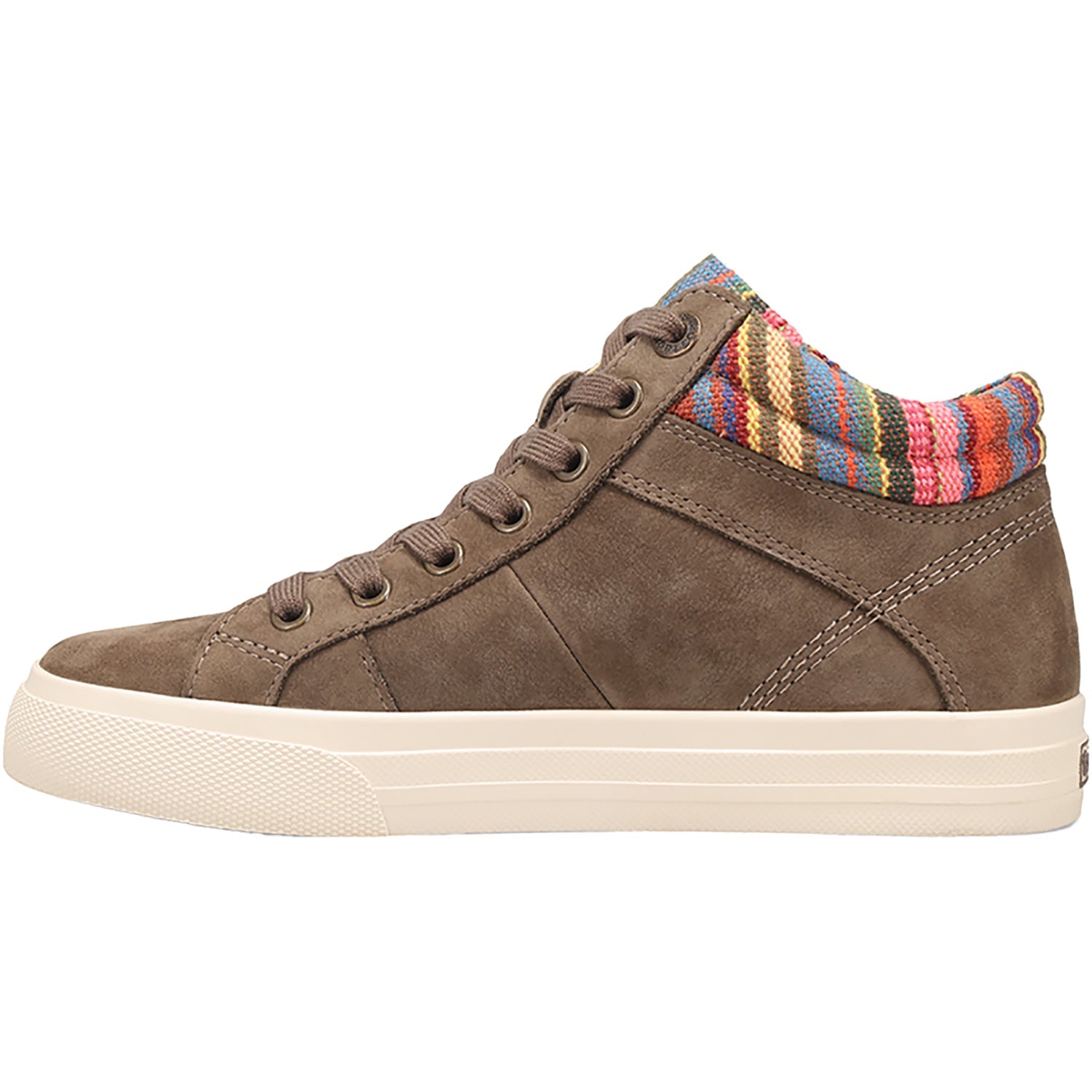 Taos Winner Women's Lace Up Shoes Dark Taupe Nubuck