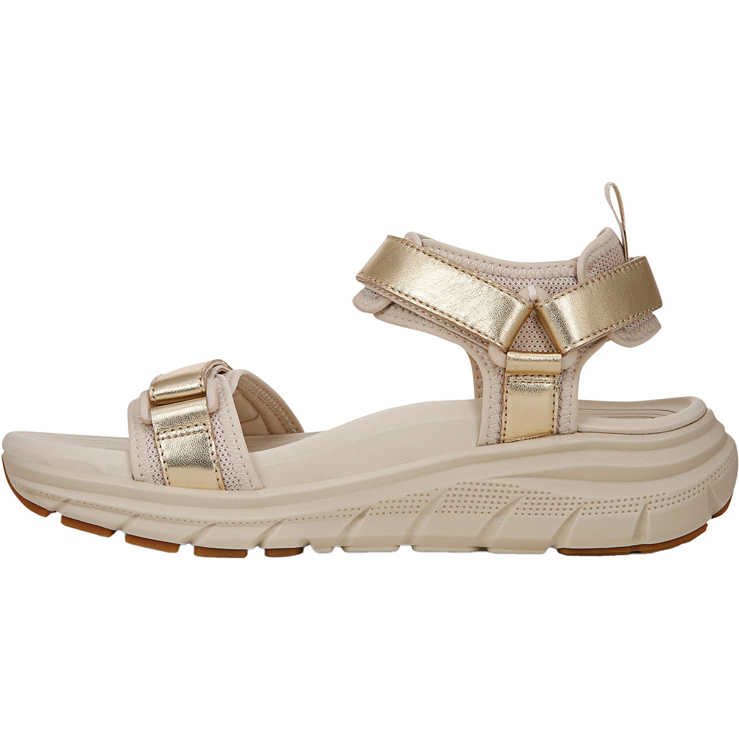 Vionic Walk Max Wanderer Women's Outdoor Sandals Parchment/Gold