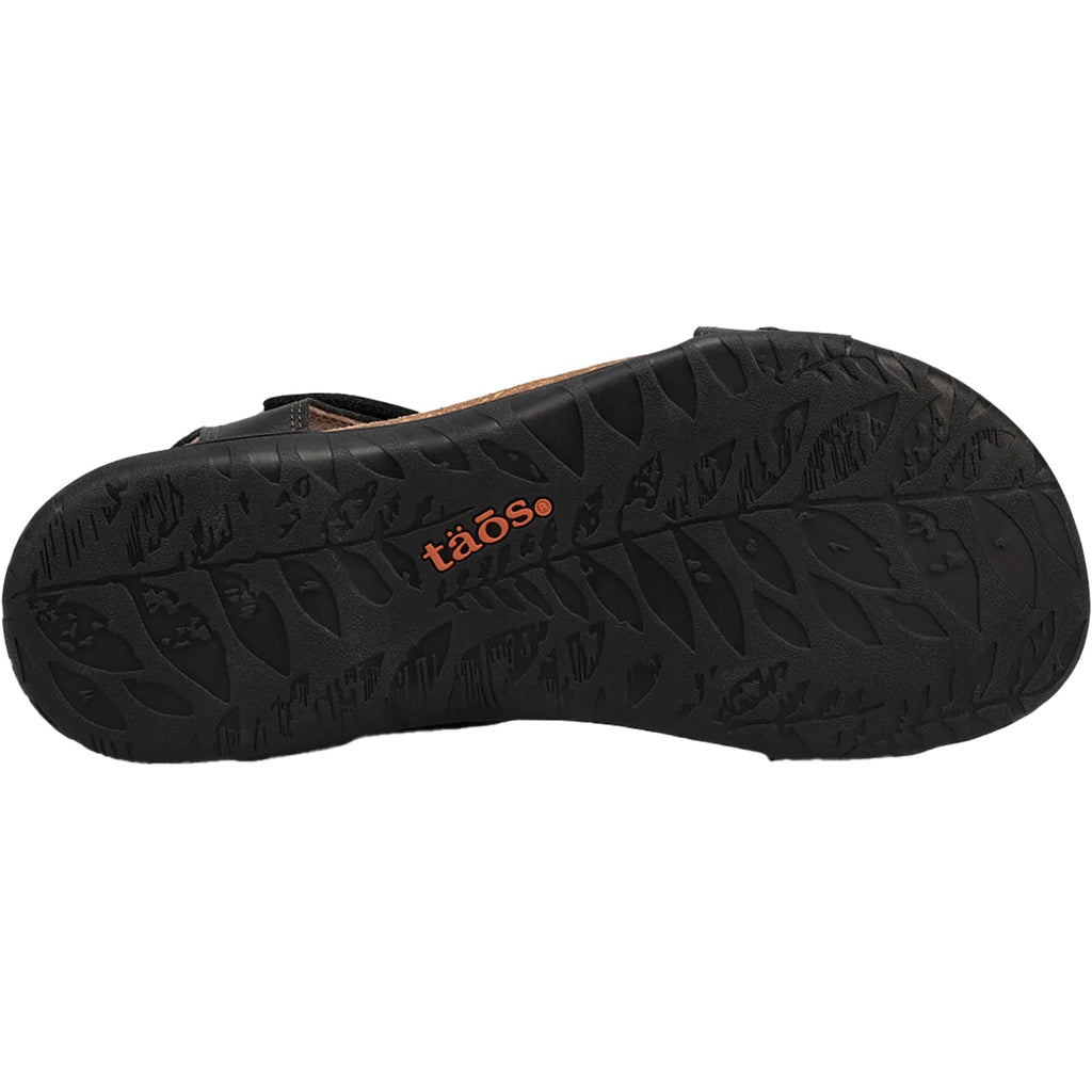 Taos Wonderful Women's Sandals Thong Sandals Black Leather