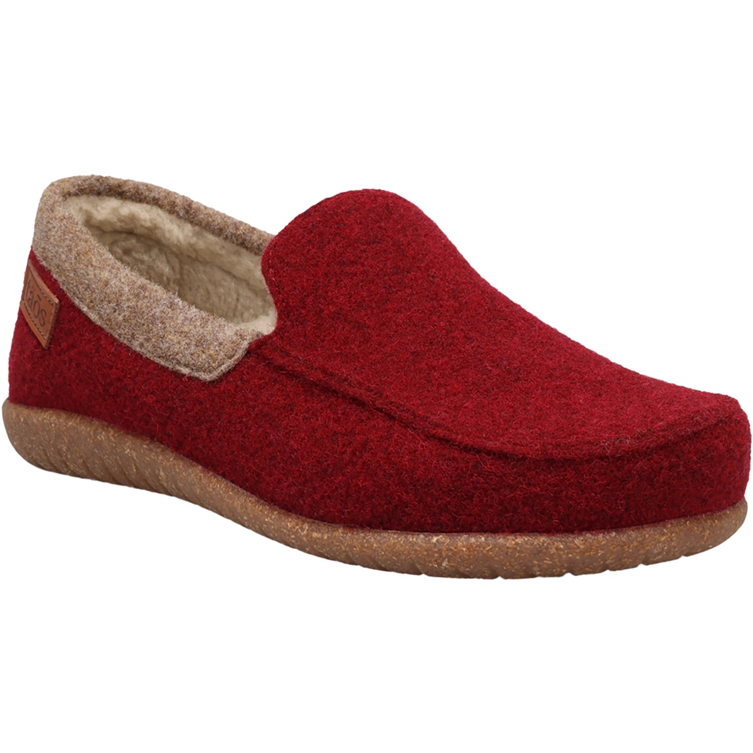 Taos Woolfer Women's Slippers Cranberry