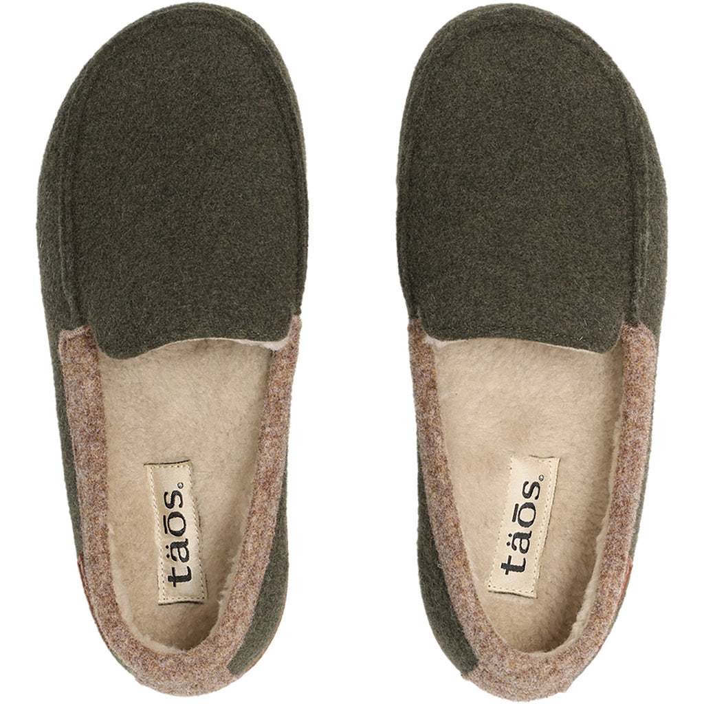 Taos Woolfer Women's Outdoor Slippers Olive