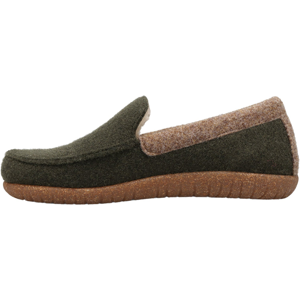 Taos Woolfer Women's Outdoor Slippers Olive