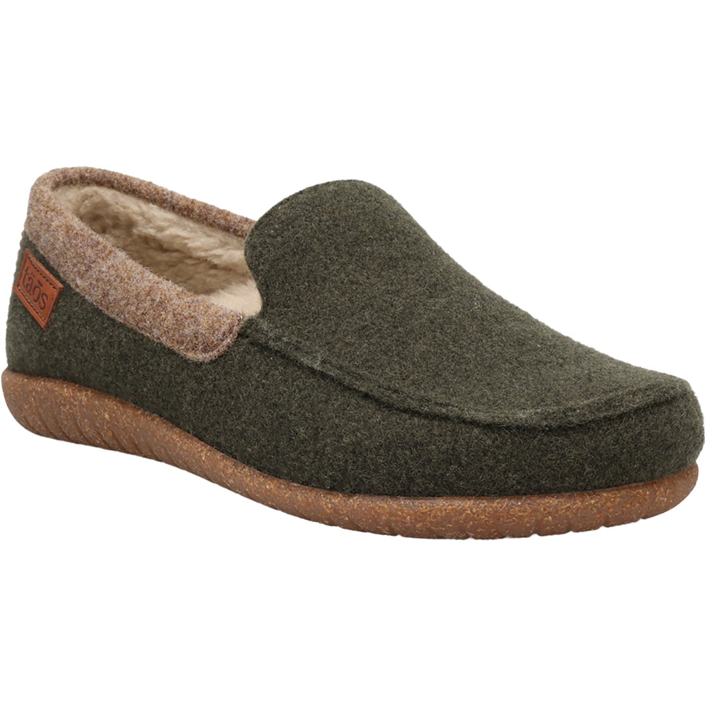 Taos Woolfer Women's Outdoor Slippers Olive