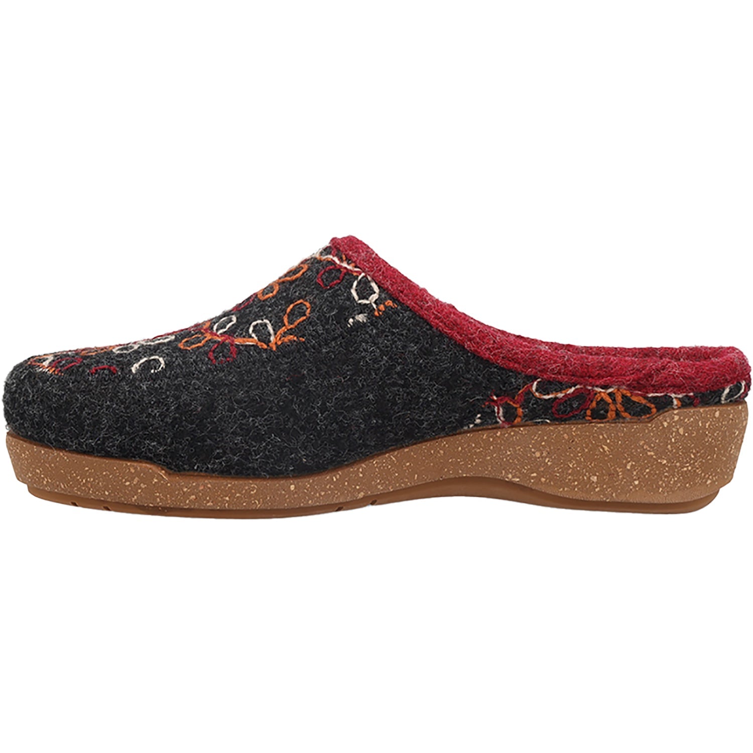 Taos Woolflower Women's Slippers Charcoal