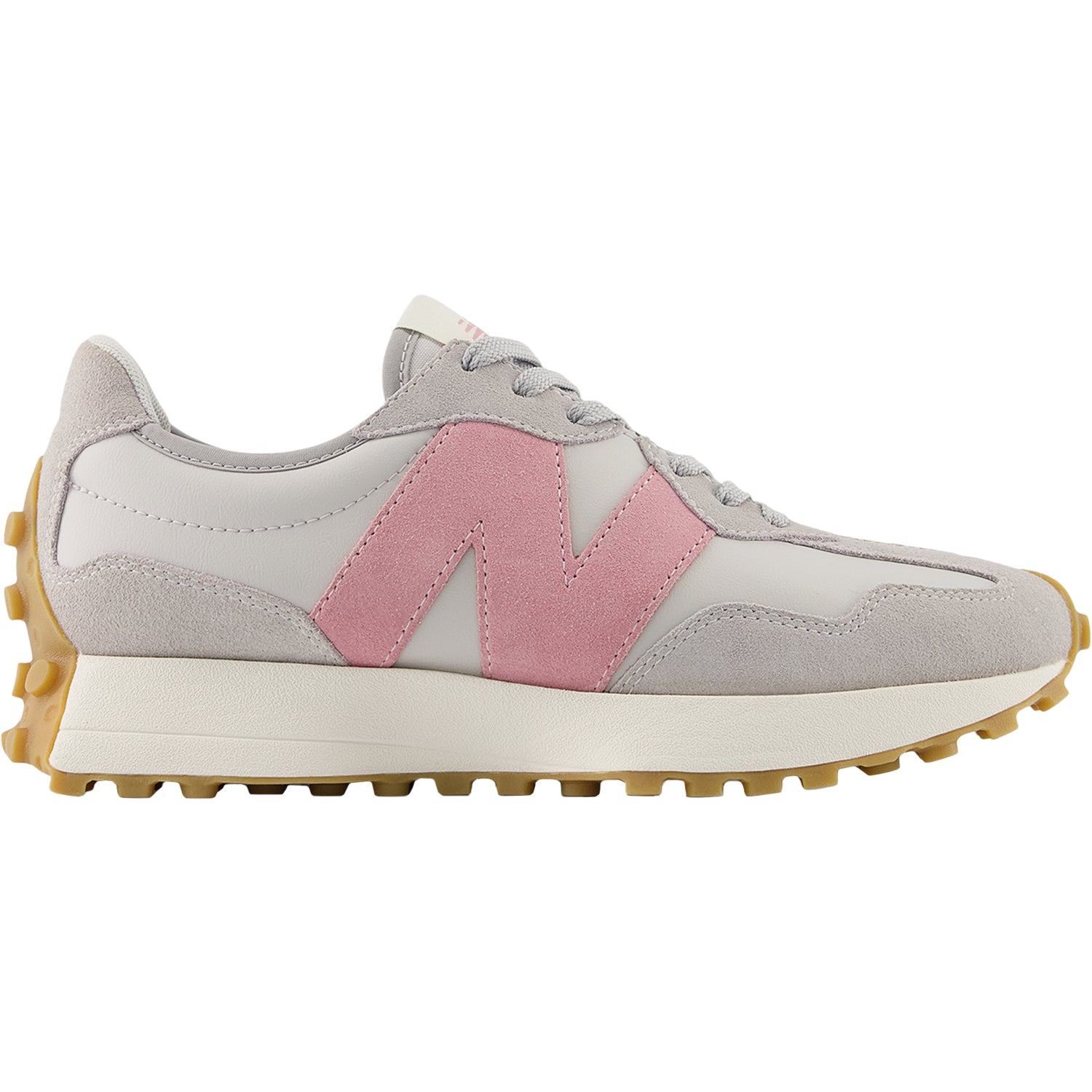 New Balance WS327KAZ Women's Athletic Shoes Rain Cloud/Pink Tiffany