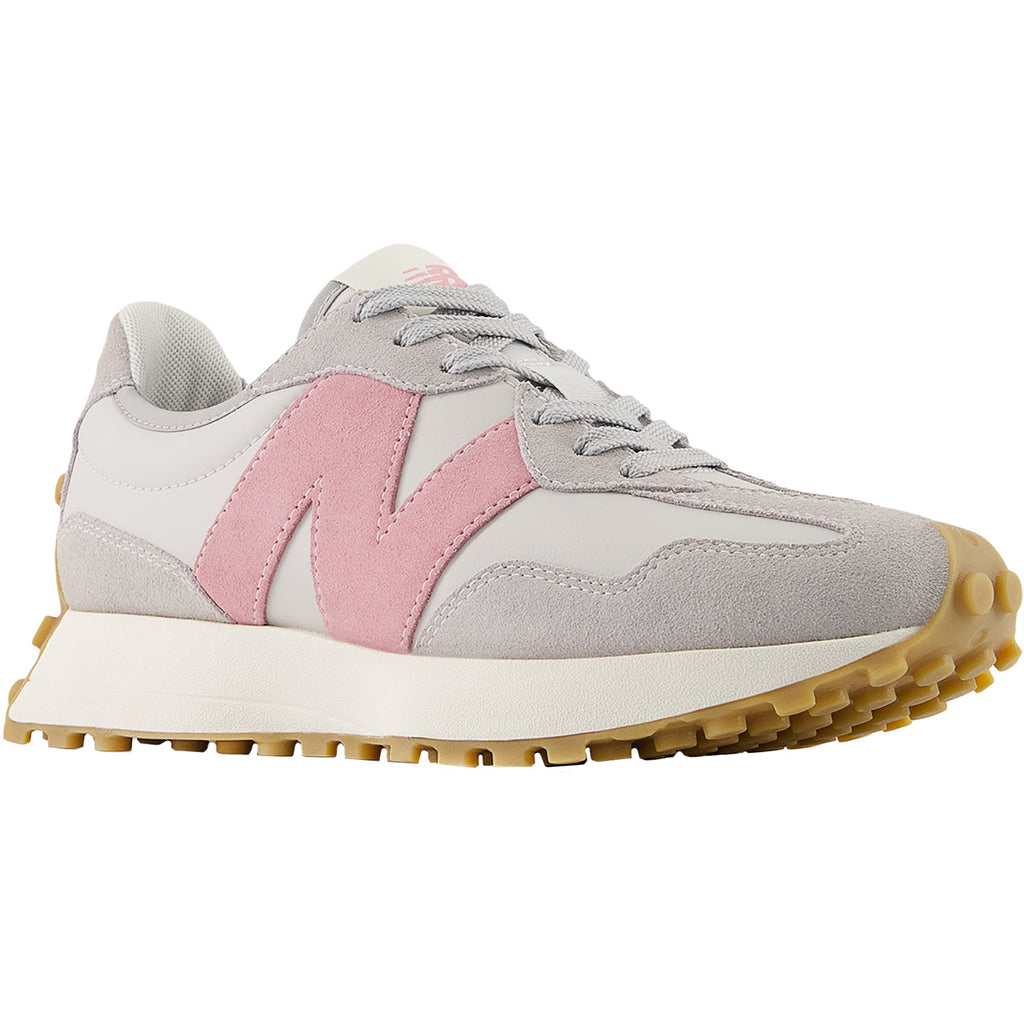 New Balance WS327KAZ Women's Athletic Shoes Rain Cloud/Pink Tiffany