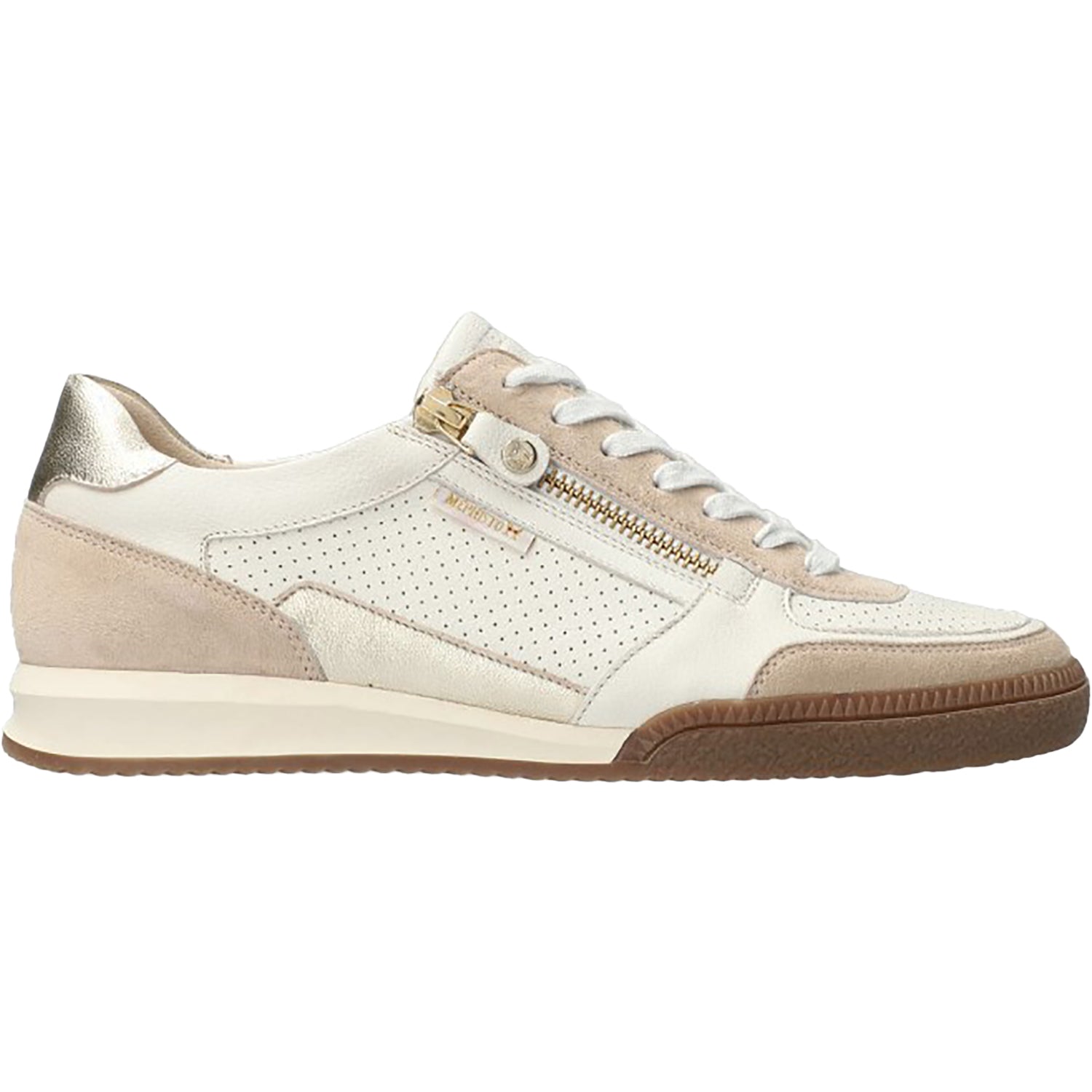 Mephisto Walie Vp/Ce/Ch Women's Sporty Lace Up Shoes Beige