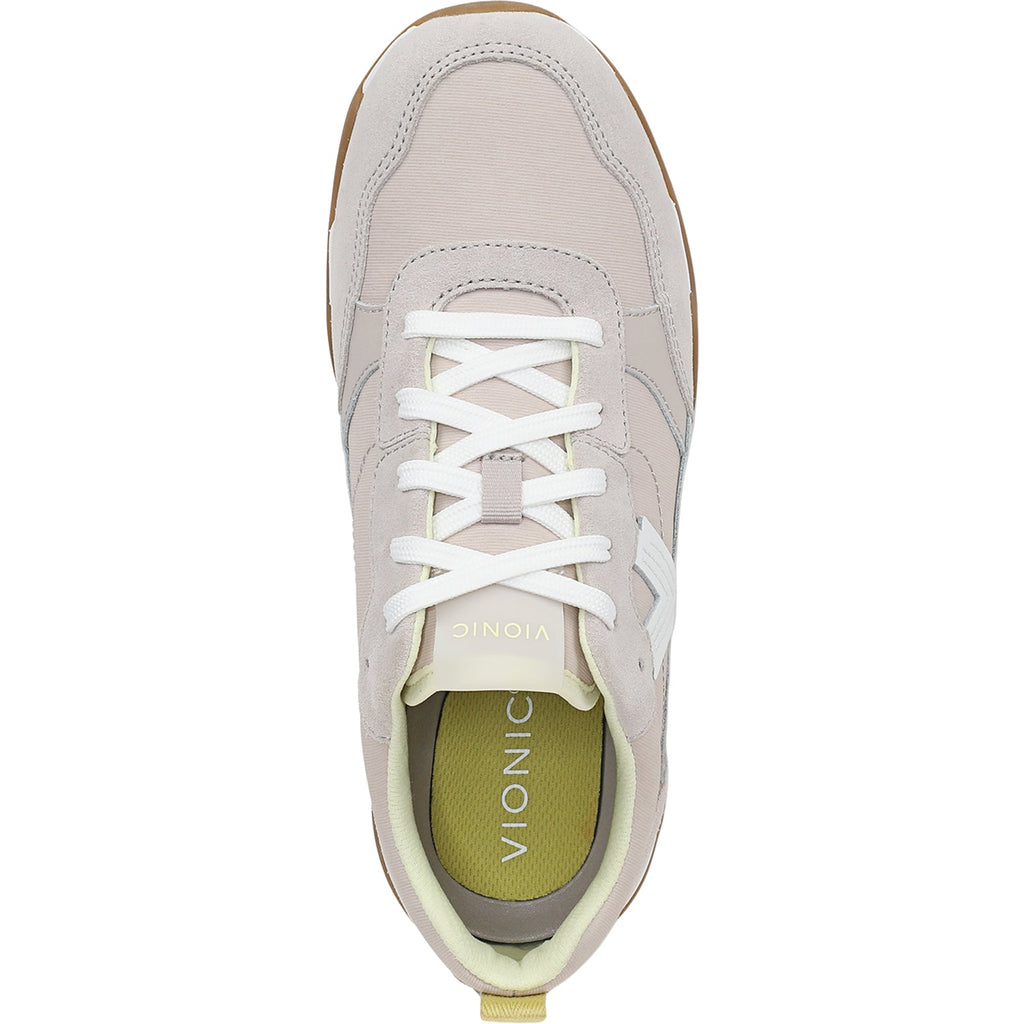 Vionic Walk Slim Glide Women's Sporty Lace Up Shoes Chateau Grey