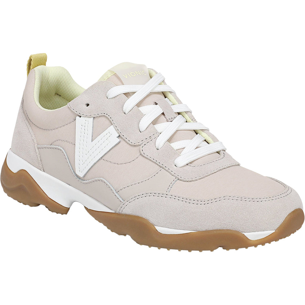 Vionic Walk Slim Glide Women's Sporty Lace Up Shoes Chateau Grey