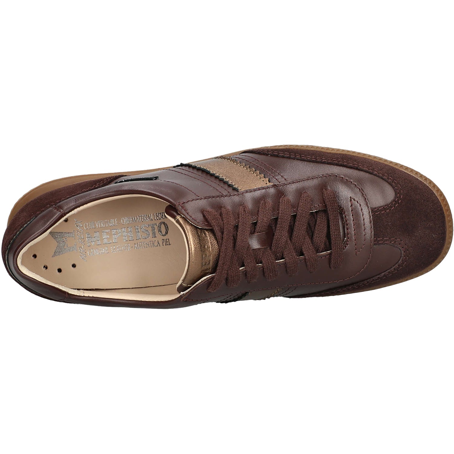 Mephisto Witney Women's Sporty Lace Up Shoes Plum Velsp 3657/Si780M/Ch9565