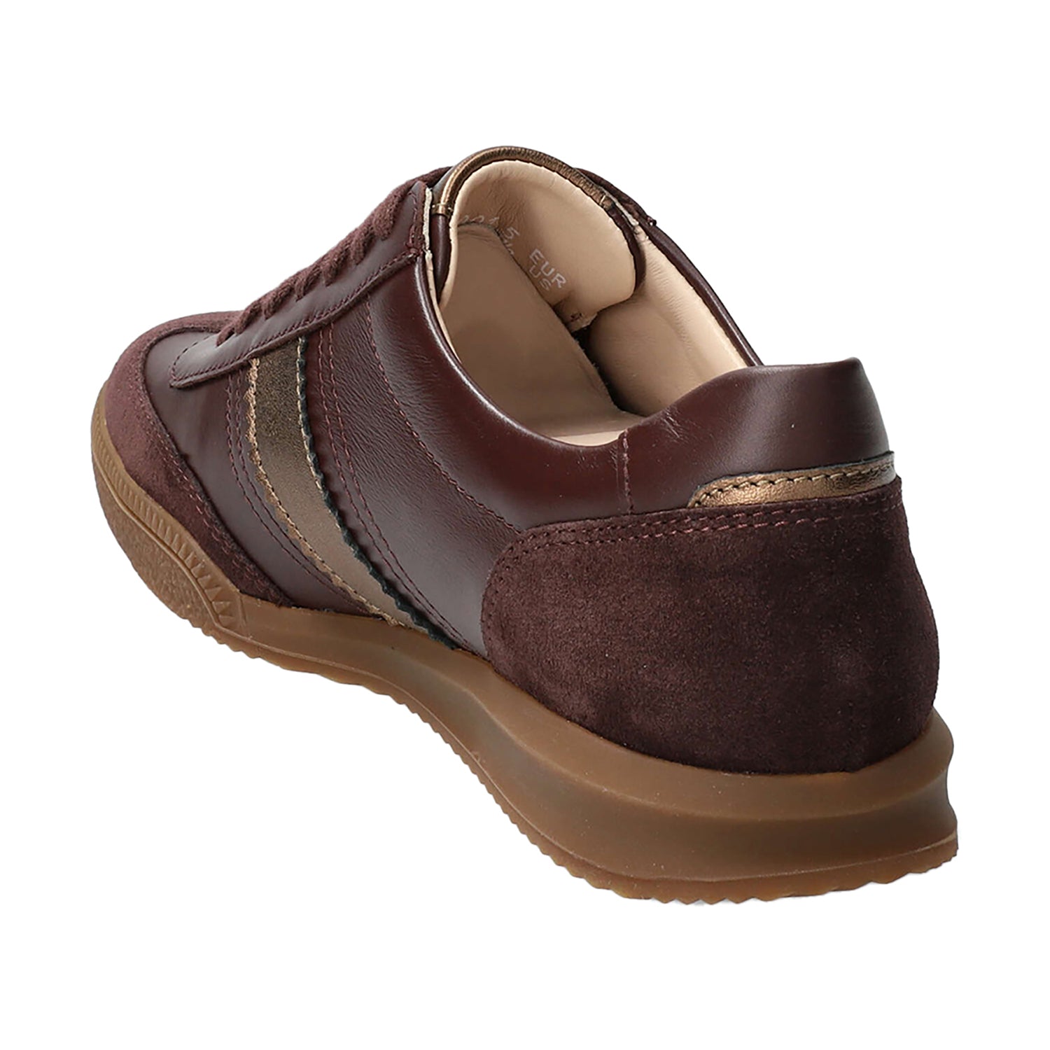 Mephisto Witney Women's Sporty Lace Up Shoes Plum Velsp 3657/Si780M/Ch9565