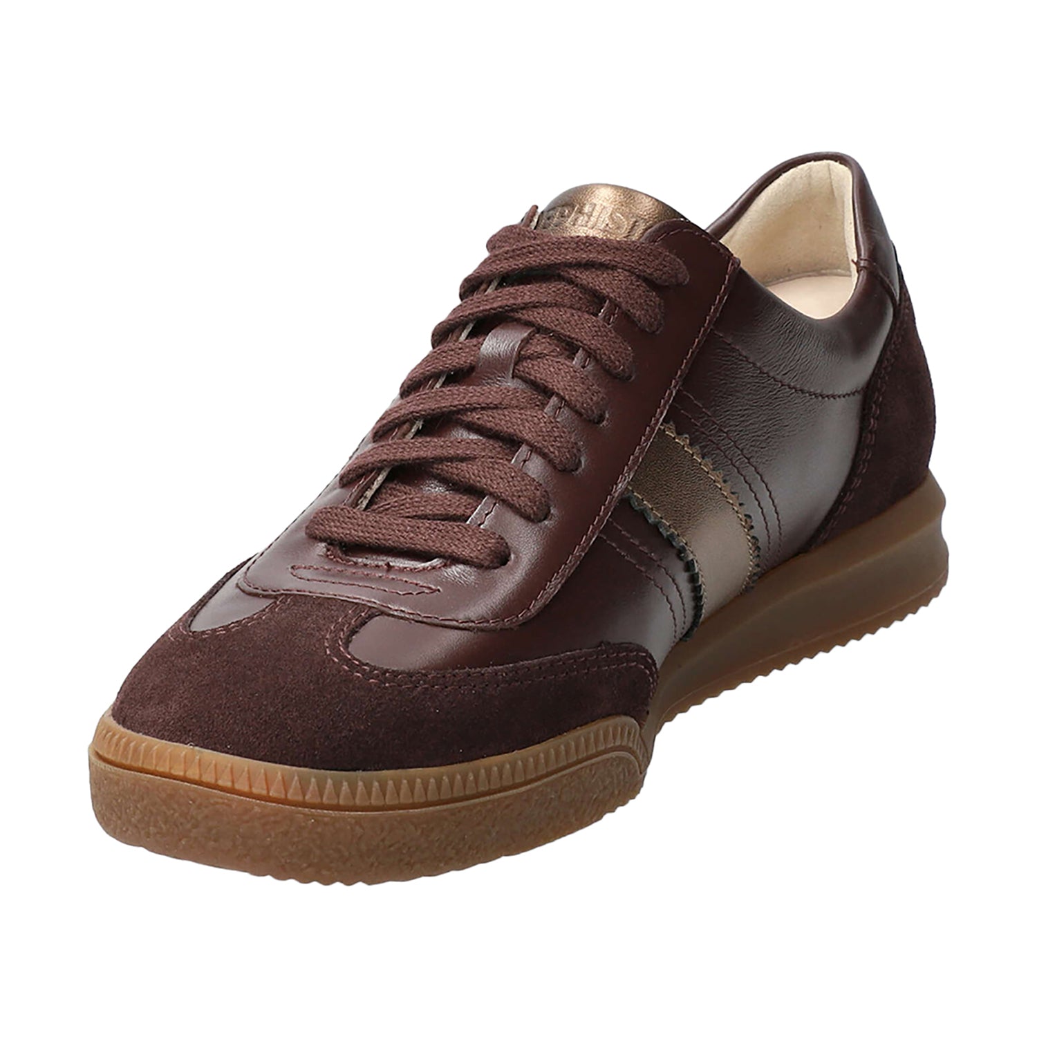 Mephisto Witney Women's Sporty Lace Up Shoes Plum Velsp 3657/Si780M/Ch9565
