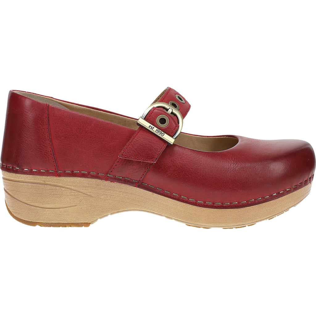 Dansko XP 2.0 Mary Jane Clog Women's Casual Shoes Red