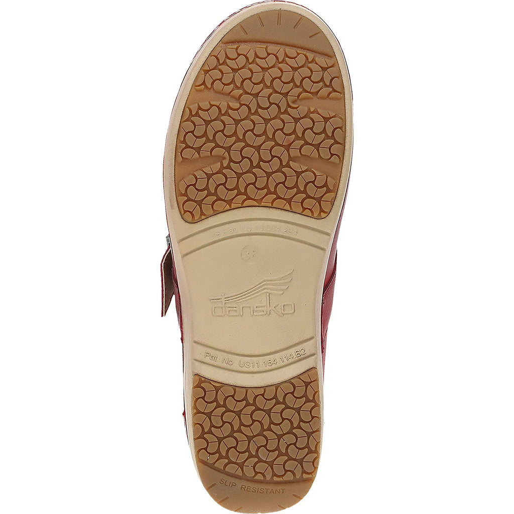 Dansko XP 2.0 Mary Jane Clog Women's Casual Shoes Red