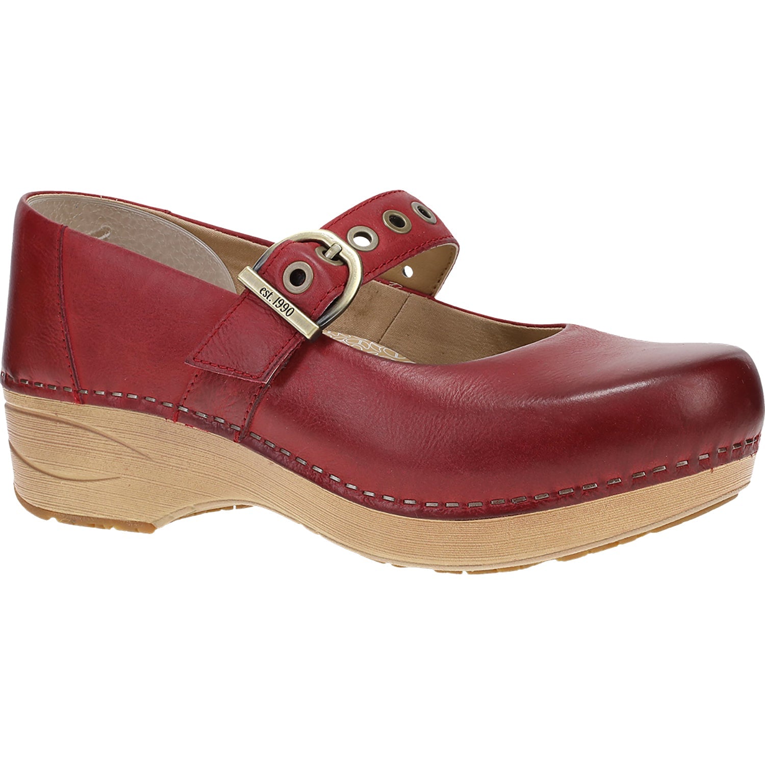 Dansko XP 2.0 Mary Jane Clog Women's Casual Shoes Red