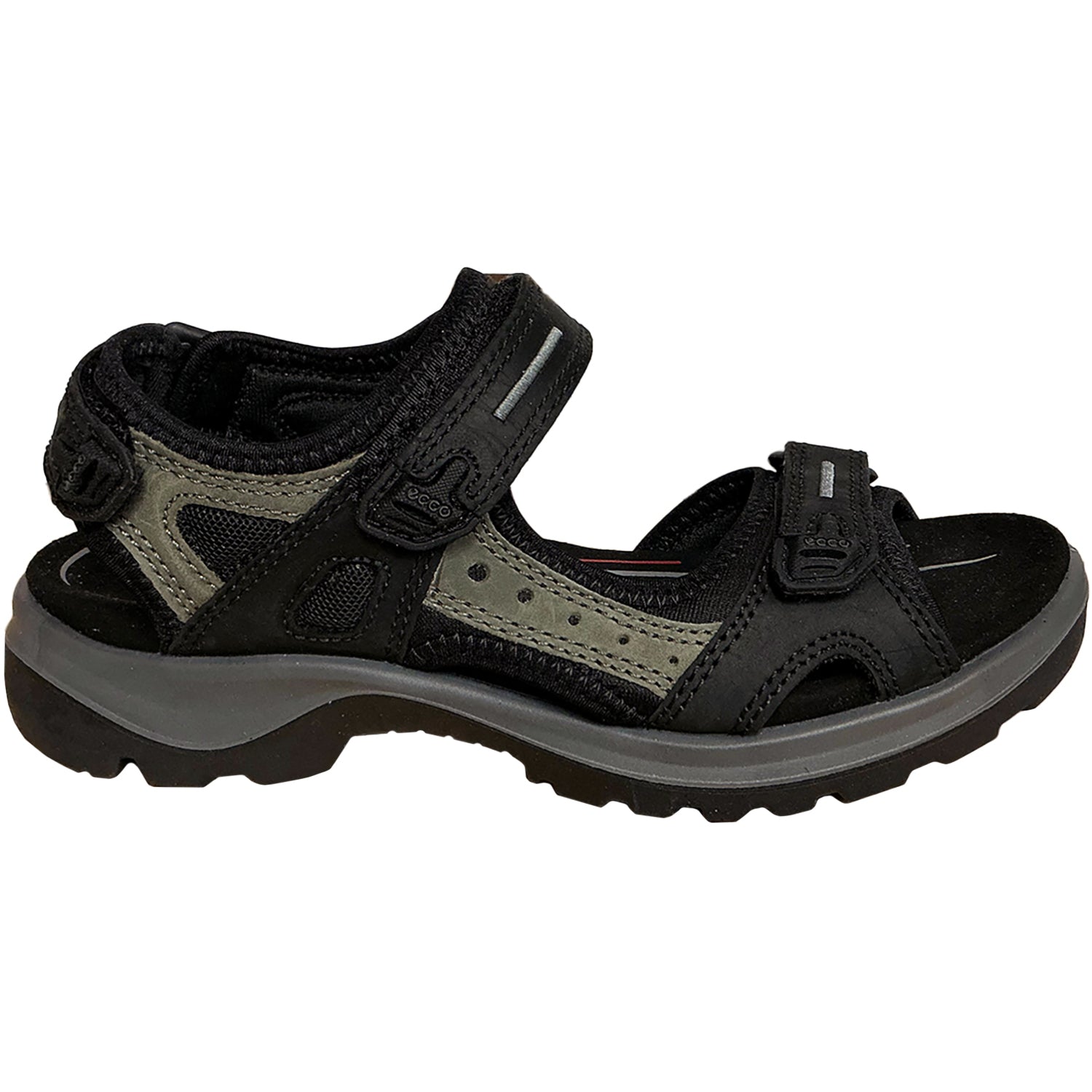 Ecco Offroad Yucatan Women's Sandals Black/Mole Nubuck
